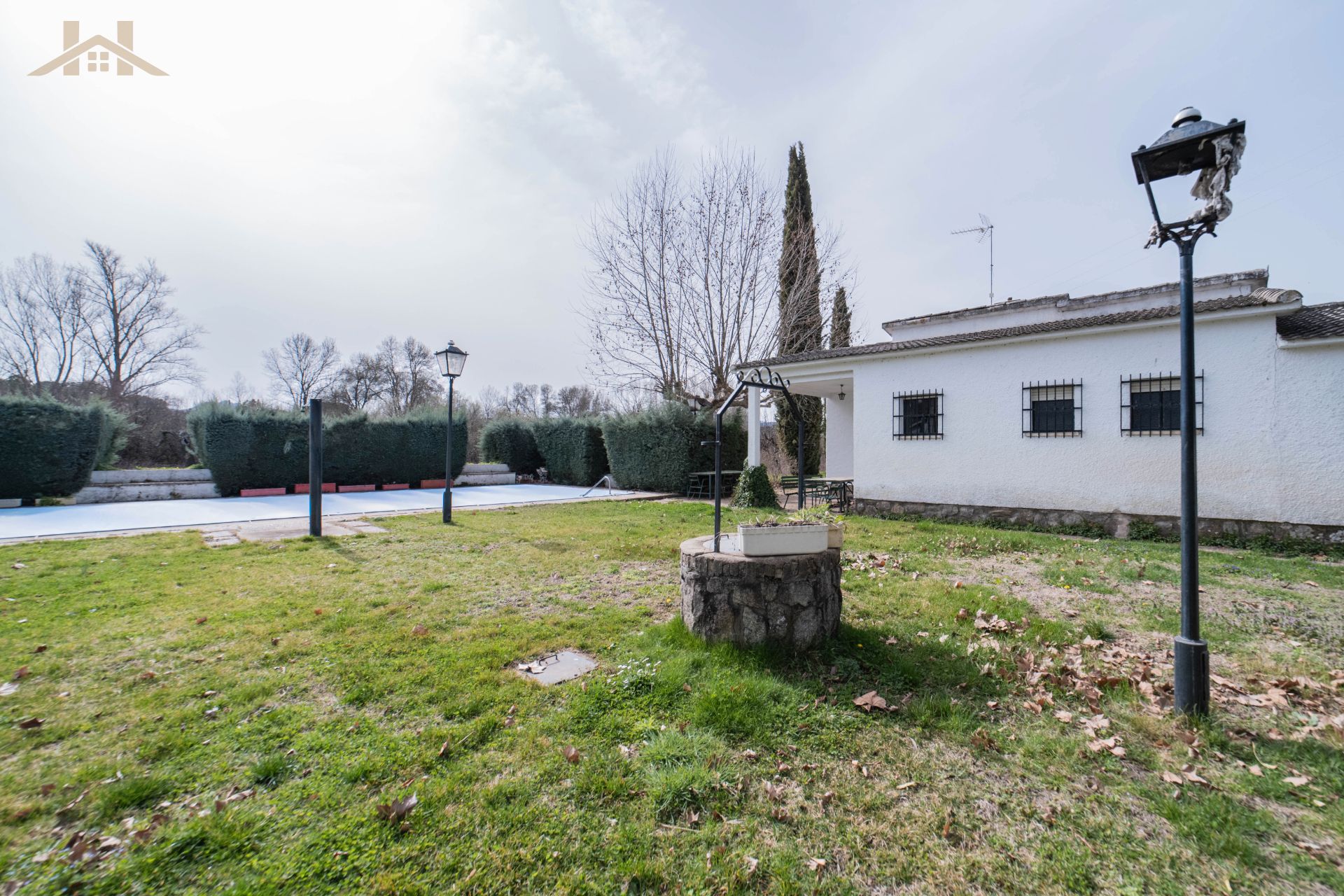 Jardín de Finca rústica en venta en San Martín de Valdeiglesias con Jardín privado y Piscina