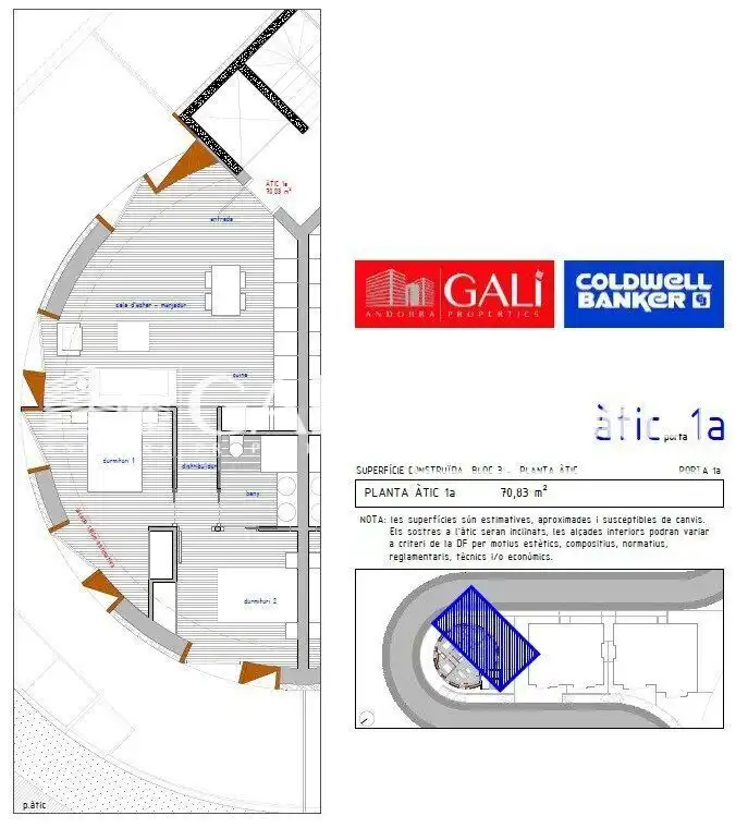 Ático de alquiler en Canillo con Calefacción, Jardín privado y Terraza