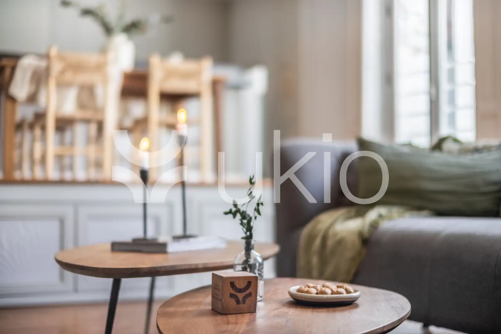 Sala de estar de Apartamento de alquiler en Centro