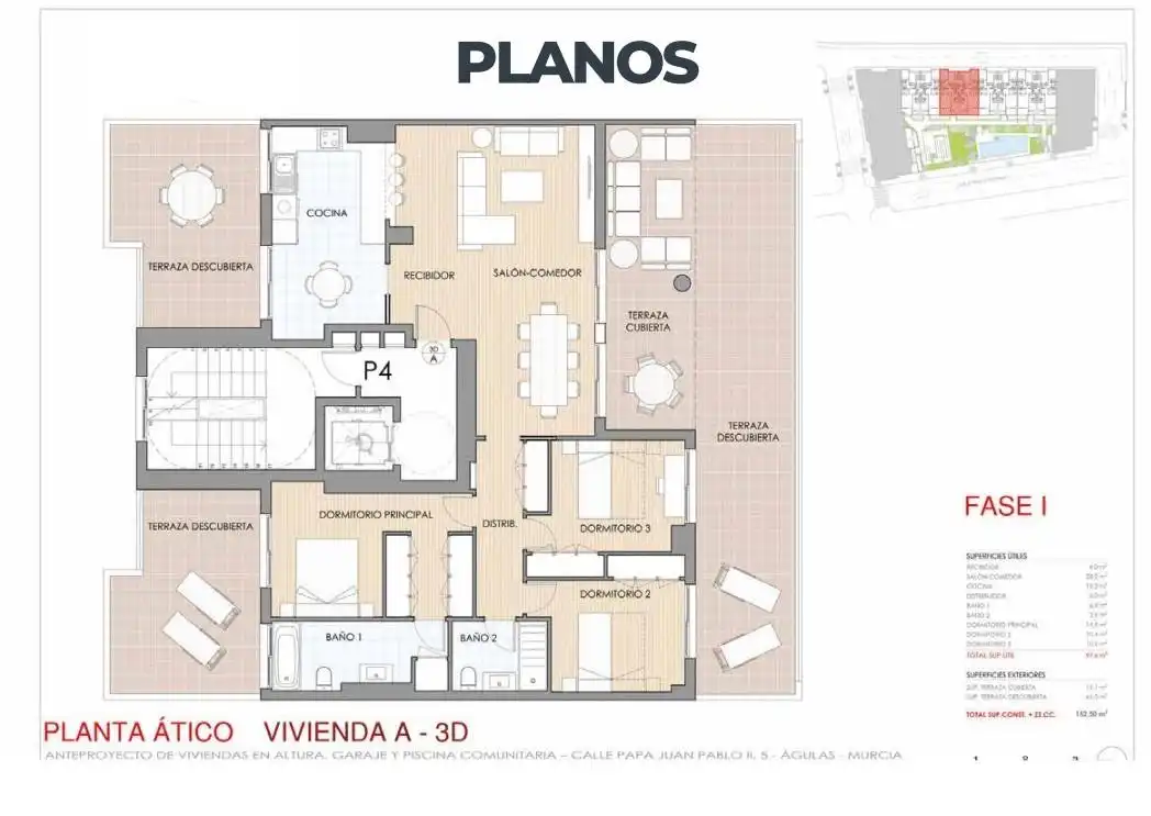Appartamento con piscina in vendita a Delicias, imagen 16