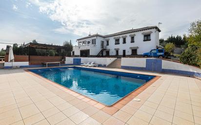 Swimming pool of House or chalet for sale in Las Gabias  with Air Conditioner, Heating and Private garden