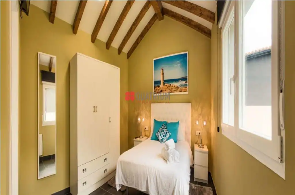 Habitación de Finca rústica en venta en Negreira con Jardín privado, Parquet y Terraza