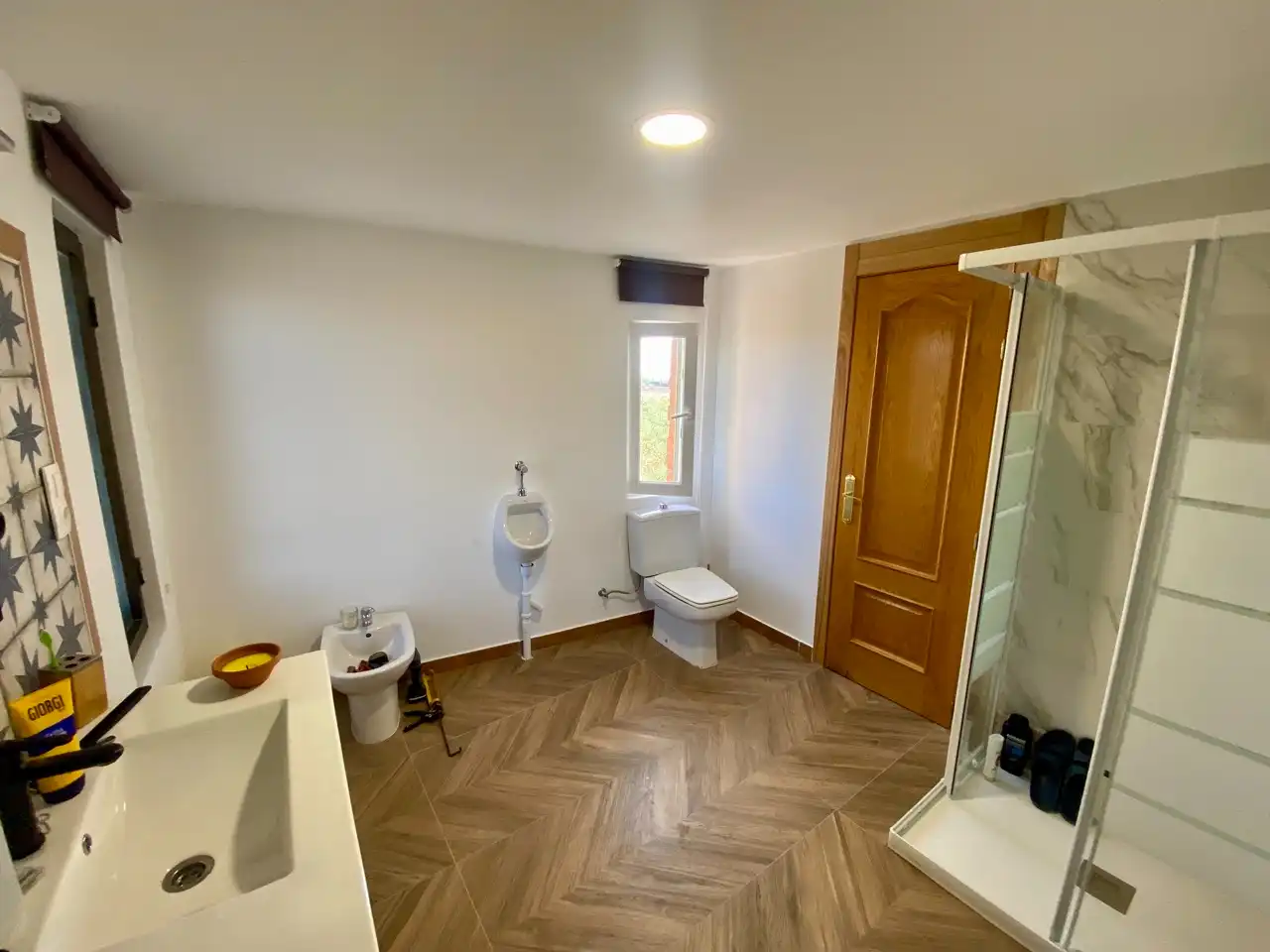 Bathroom of Houses for sale in Villarrubia de los Ojos  with Air Conditioner, Heating and Private garden
