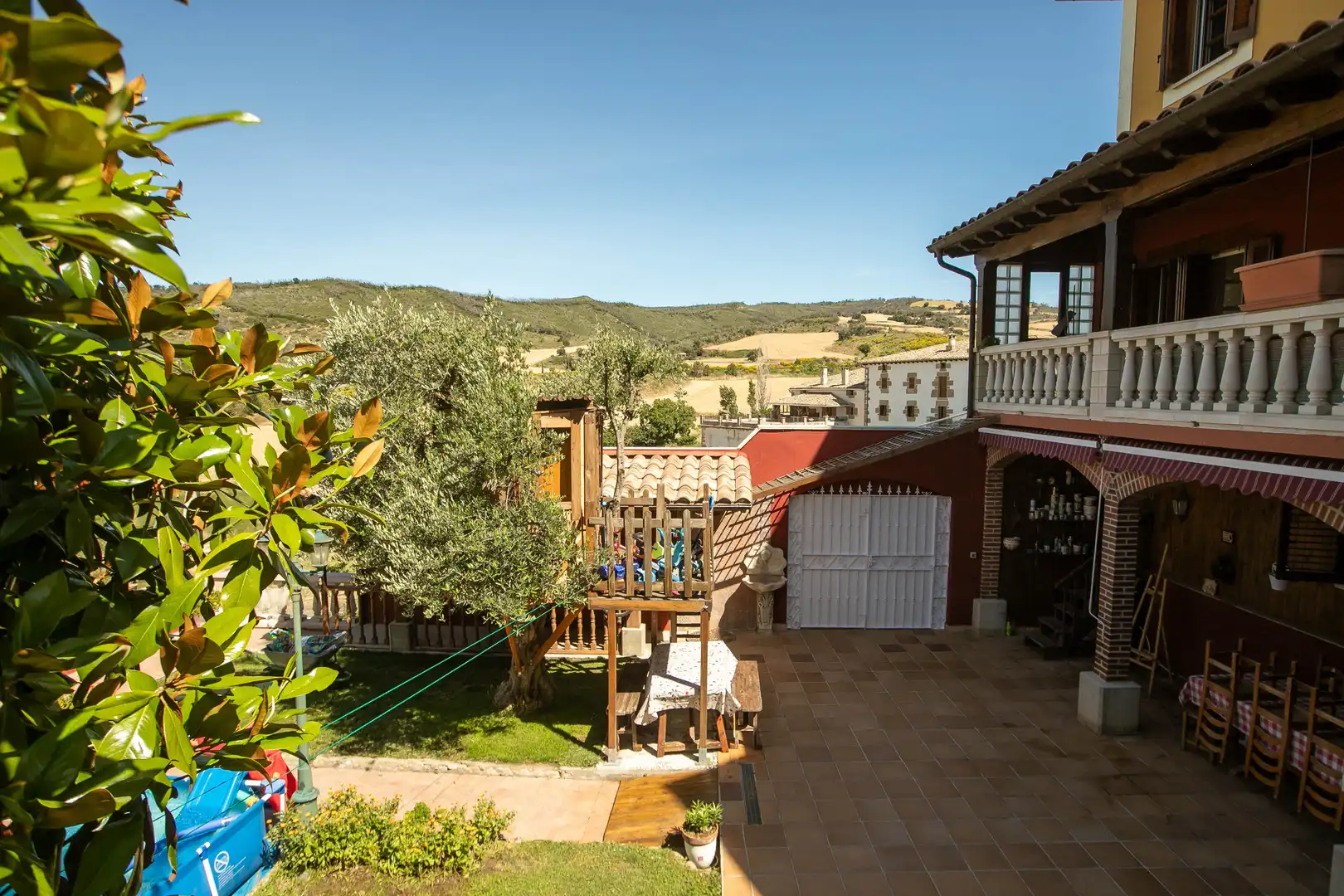 Terrassa de Casa o xalet en venda en Legarda amb Jardí privat, Terrassa i Traster