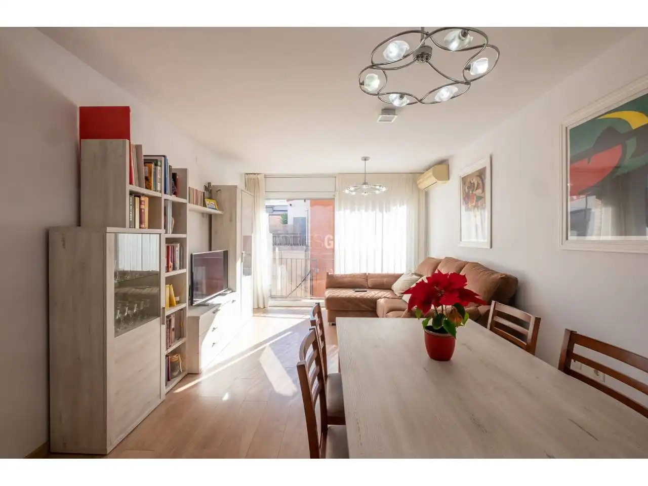 Living room of Duplexes for sale in Terrassa  with Air Conditioner, Heating and Private garden