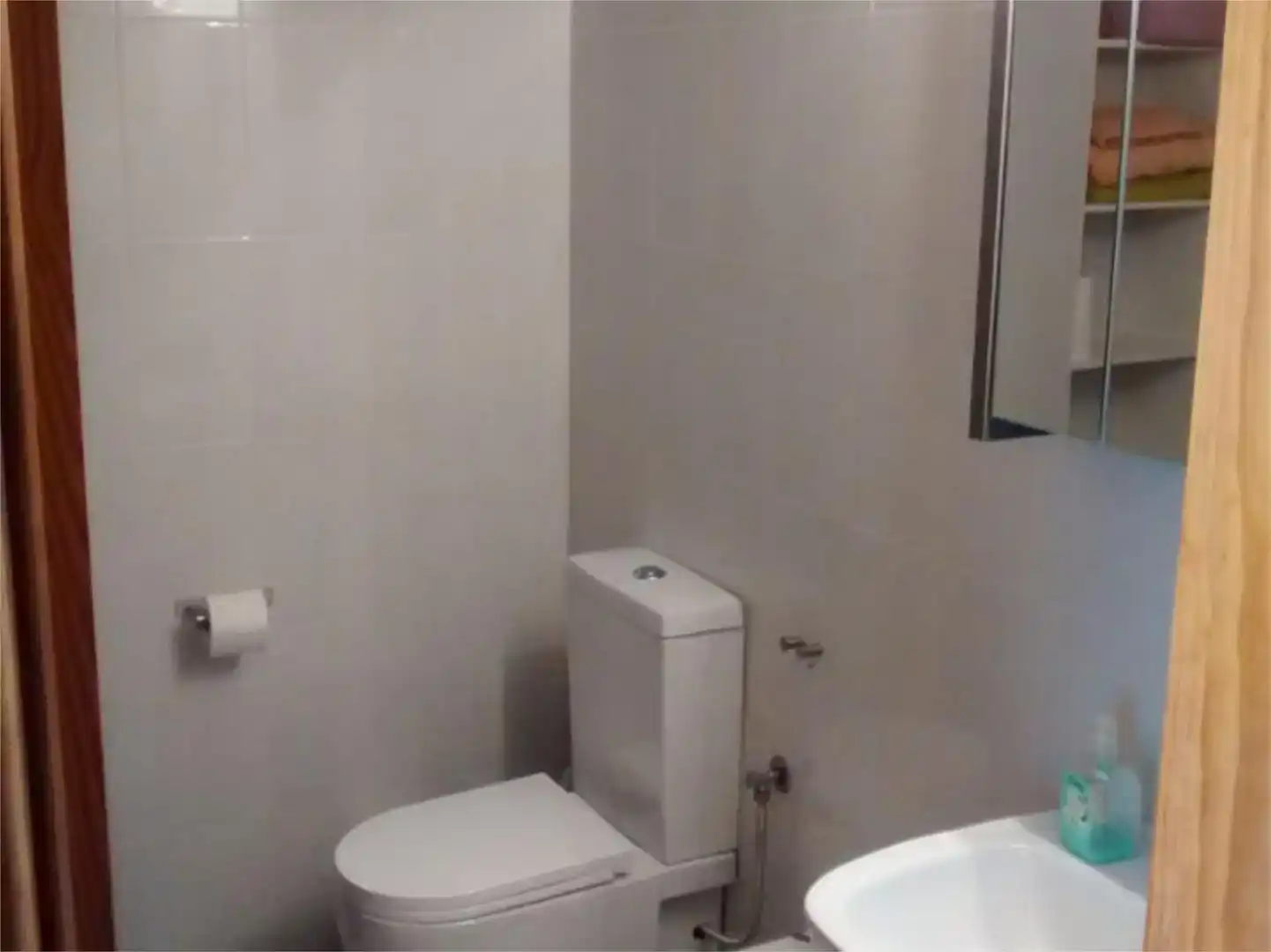 Bathroom of Flat for rent in Mazarrón  with Air Conditioner, Storage room and Furnished