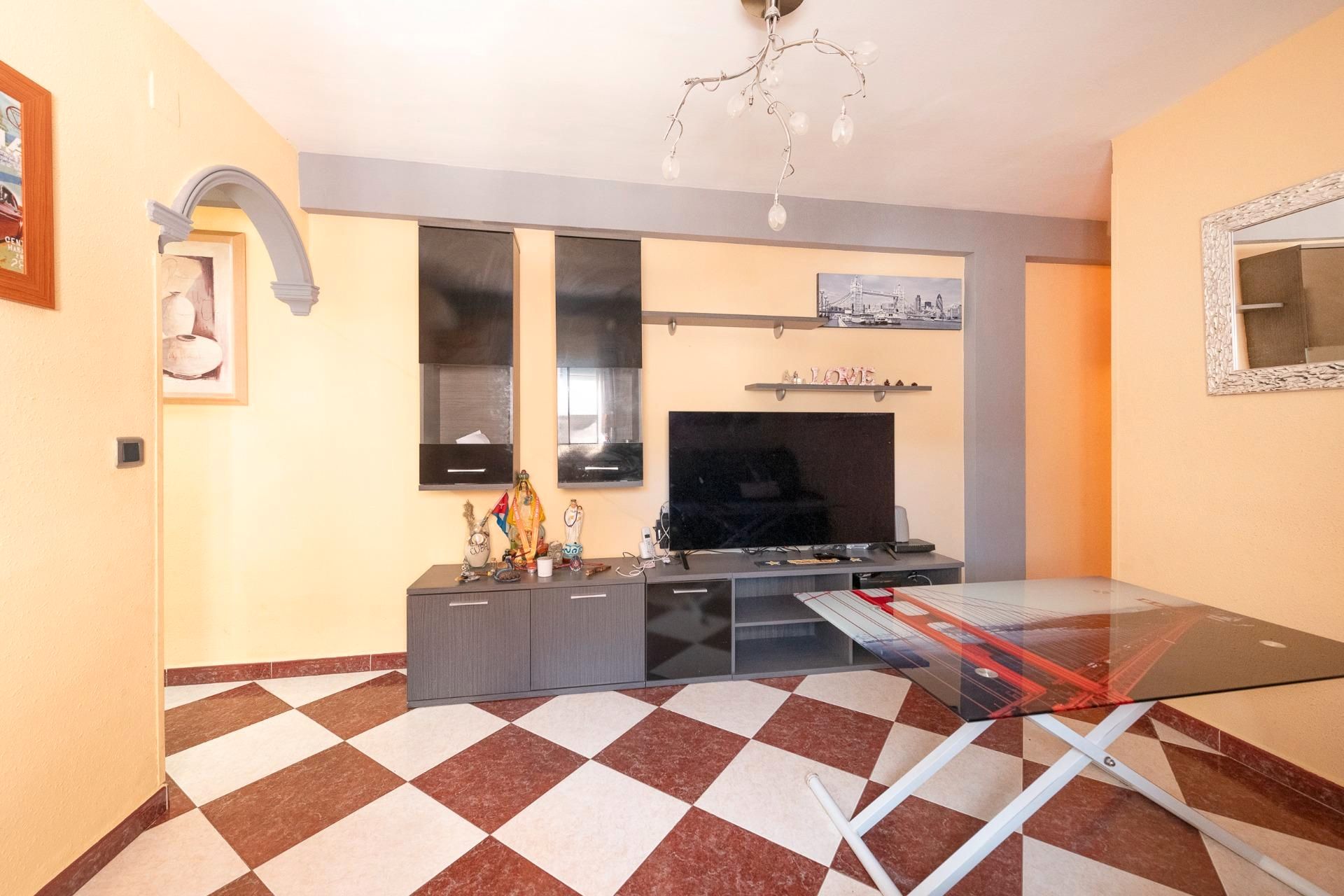 Living room of Flat for sale in Málaga Capital  with Storage room and Balcony