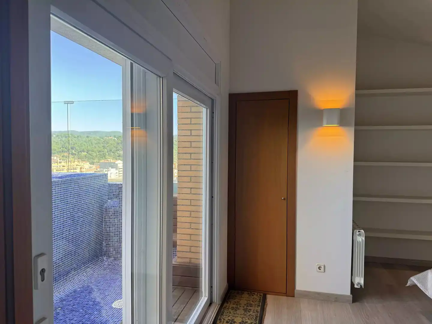 Balcony of Flat for sale in Girona  with Air Conditioner, Heating and Parquet flooring