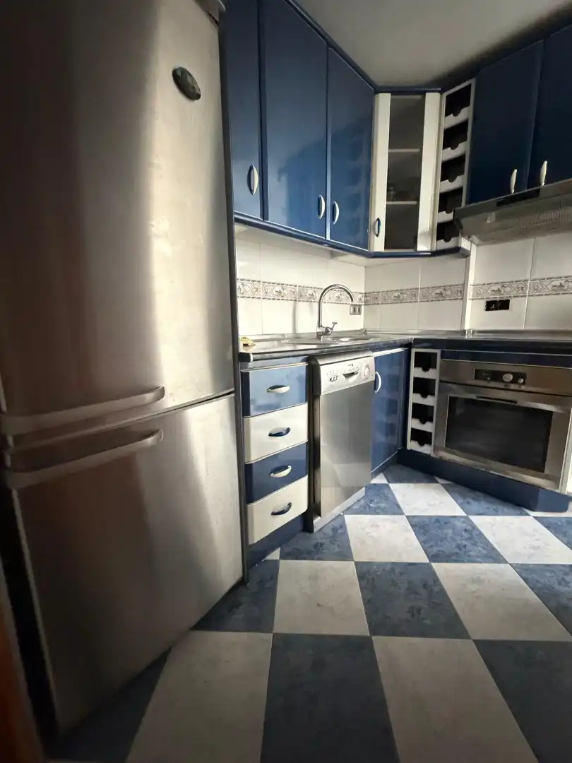 Kitchen of Flat for sale in Jaén  with Air Conditioner, Furnished and Balcony