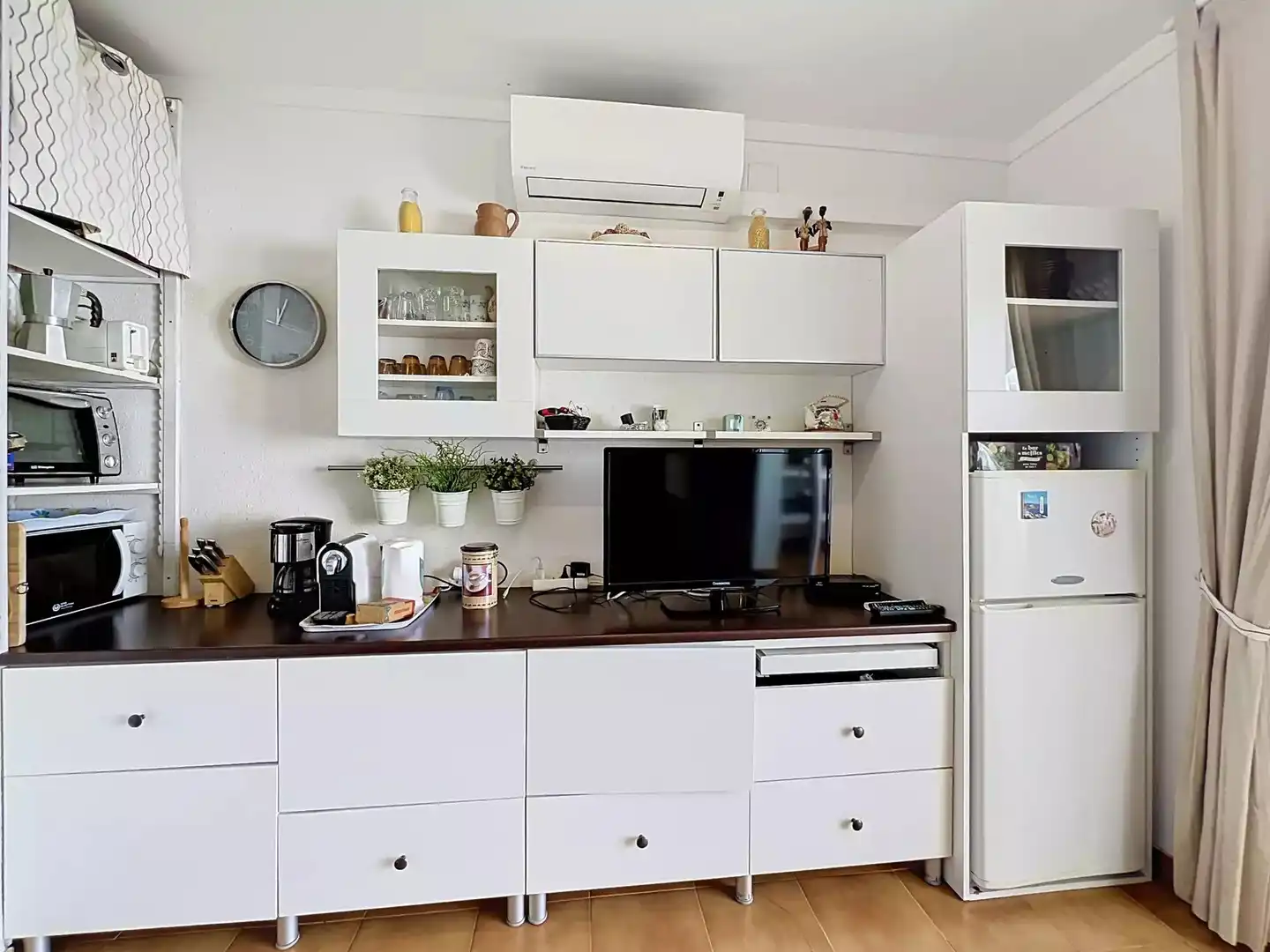 Cocina de Apartamento en venta en Roses con Aire acondicionado, Calefacción y Terraza