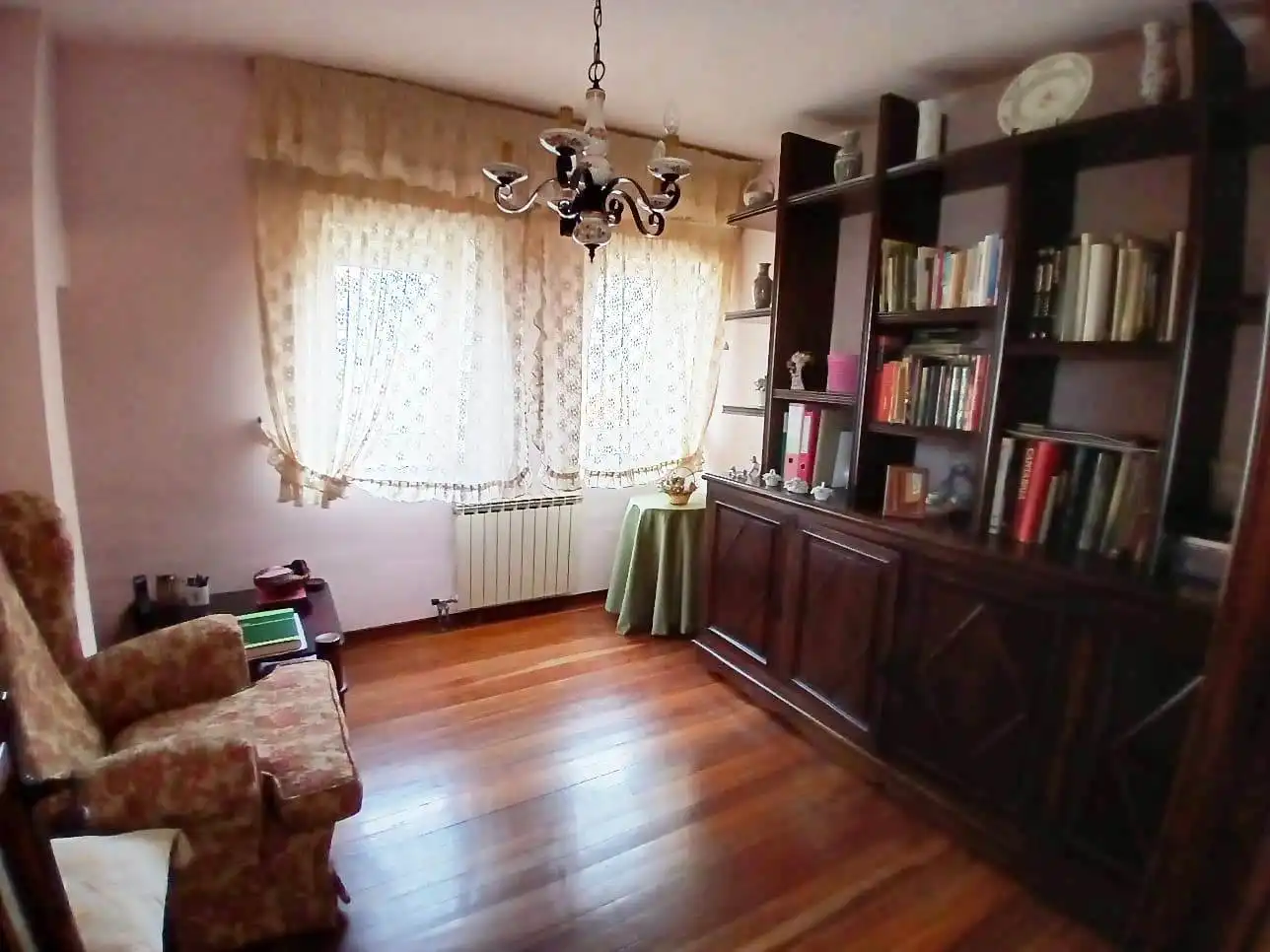 Wohnzimmer von Maisonette zum Verkauf in Santander mit Heizung, Parkett und Terrasse