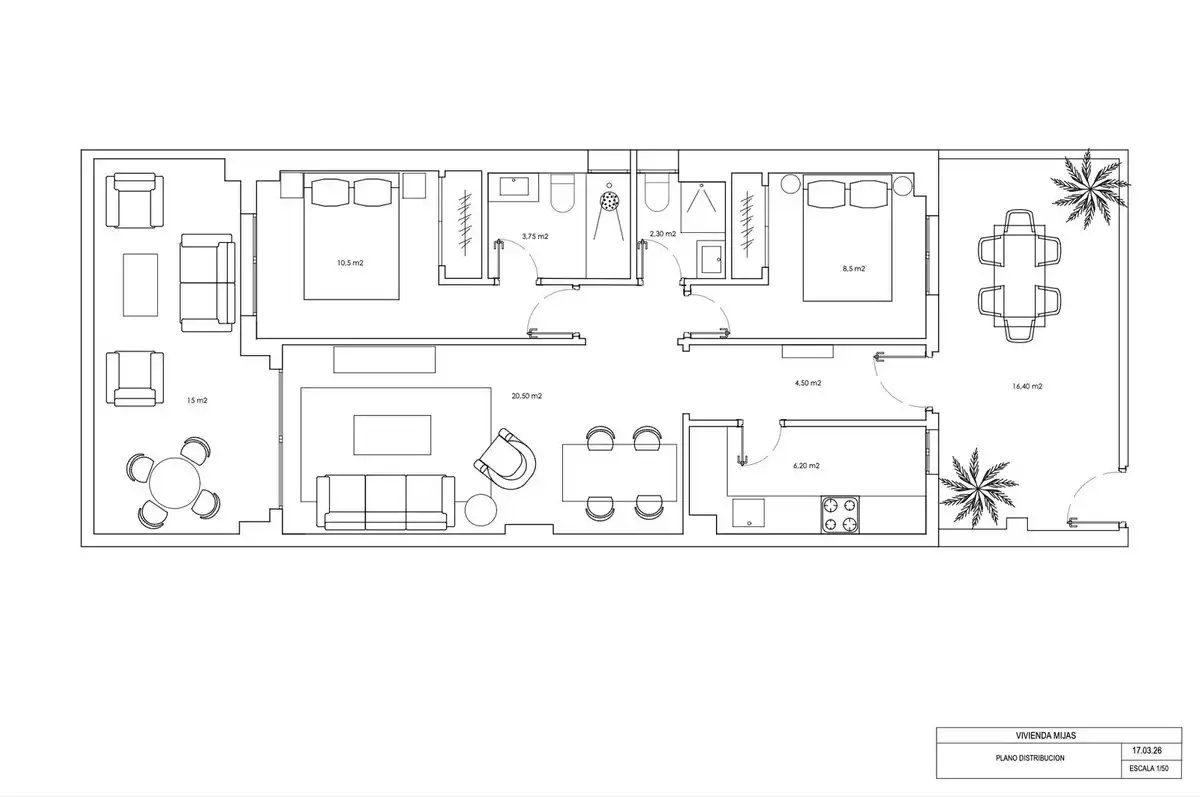 Planta baja en venta en Mijas con Aire acondicionado, Calefacción y Terraza