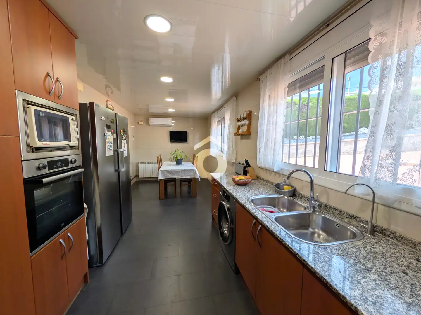 Cocina de Casa o chalet en venta en Esparreguera con Aire acondicionado, Calefacción y Parquet