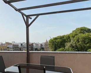 Terrace of Flat to rent in  Sevilla Capital  with Furnished