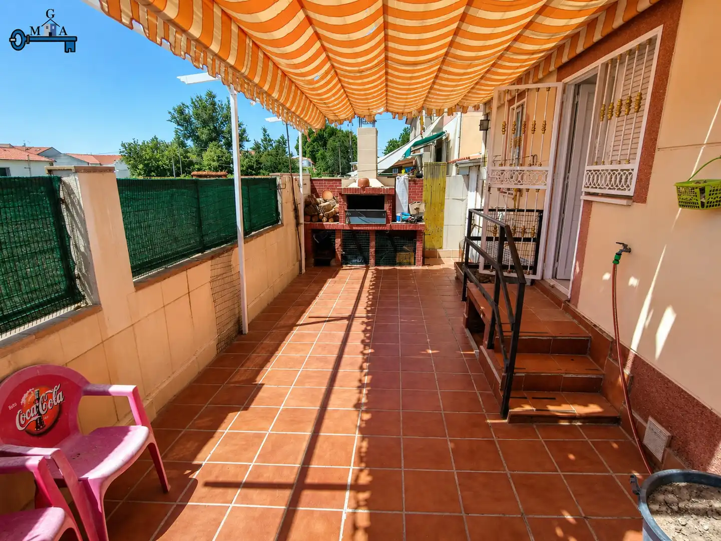 Terrasse von Haus oder Chalet zum Verkauf in El Viso de San Juan mit Privatgarten, Terrasse und Abstellraum