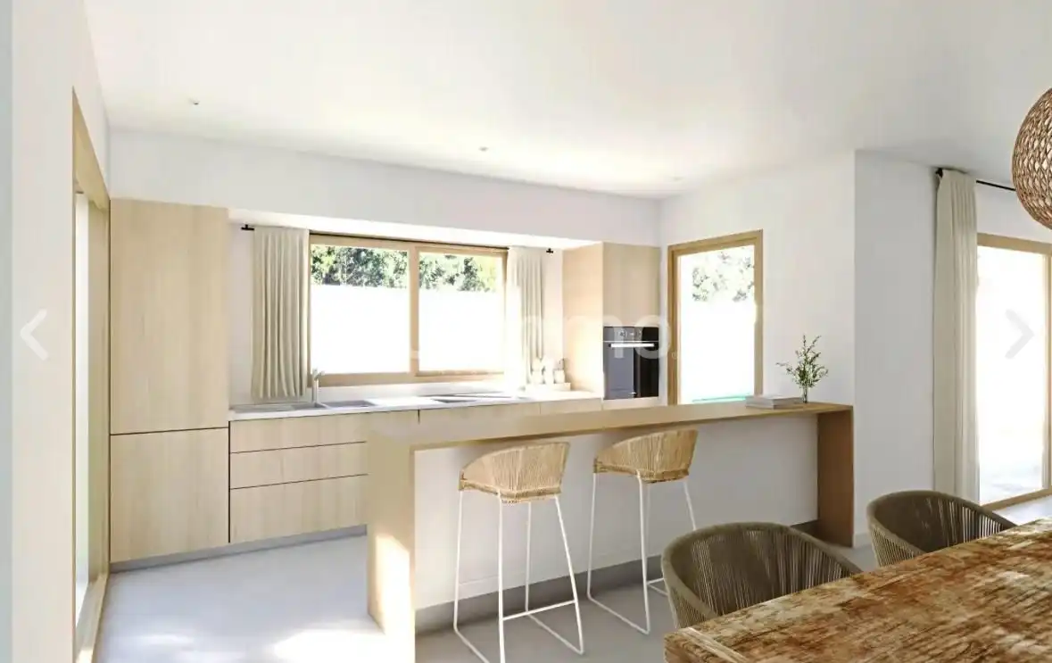 Cocina de Casa o chalet en venta en L'Alfàs del Pi con Aire acondicionado, Calefacción y Terraza