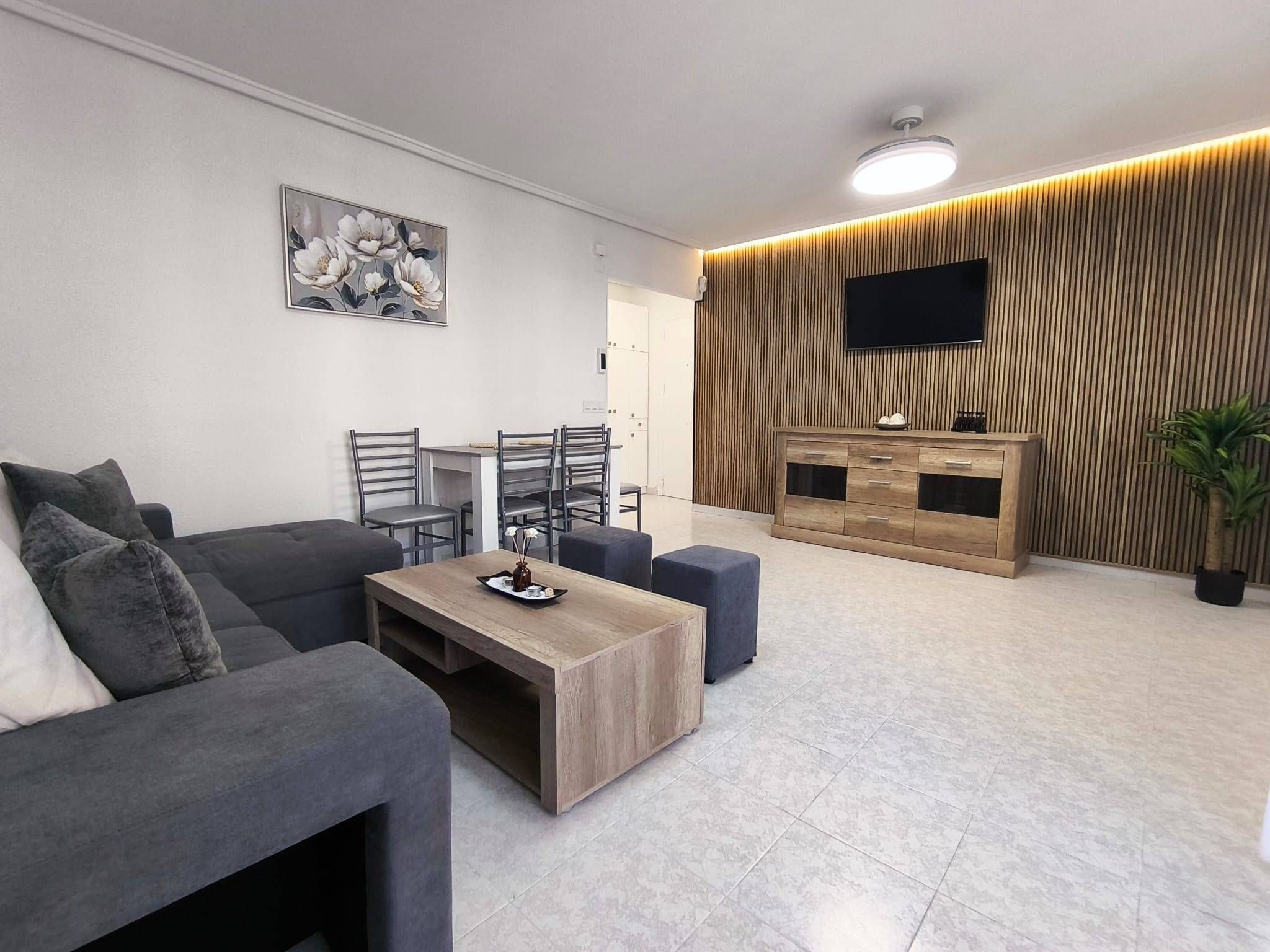 Living room of Loft for sale in Torrevieja  with Air Conditioner, Private garden and Balcony