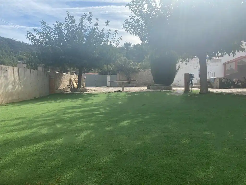 Jardí de Casa o xalet en venda en La Pobla de Tornesa amb Jardí privat, Terrassa i Traster