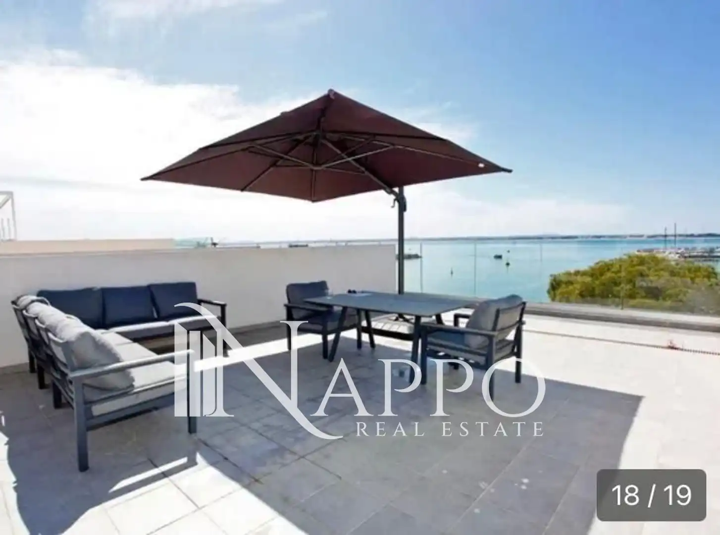 Terraza de Dúplex de alquiler en Alcúdia con Aire acondicionado, Calefacción y Terraza