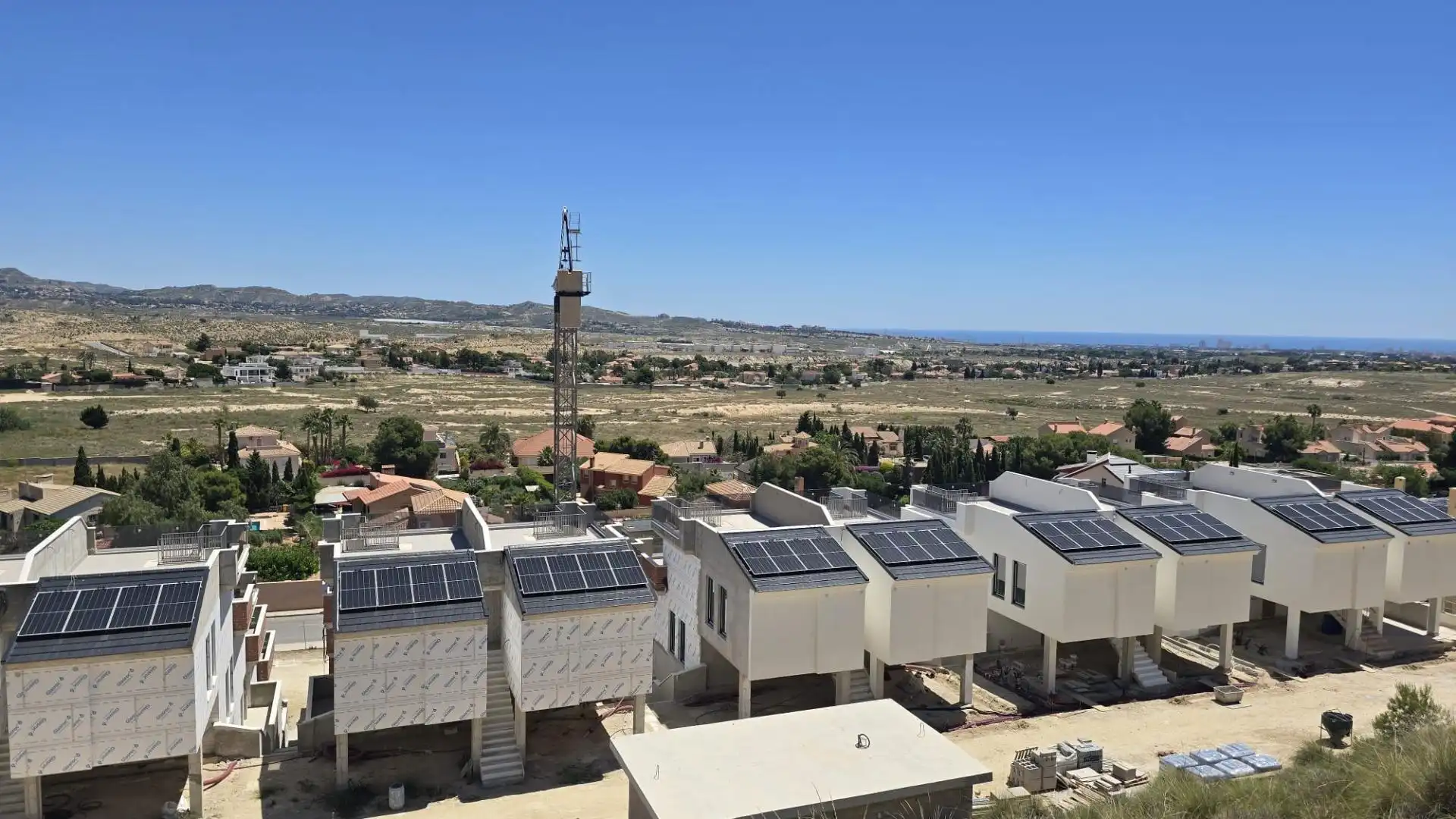 Vista exterior de Apartament en venda en Sant Joan d'Alacant amb Aire condicionat, Terrassa i Piscina comunitària