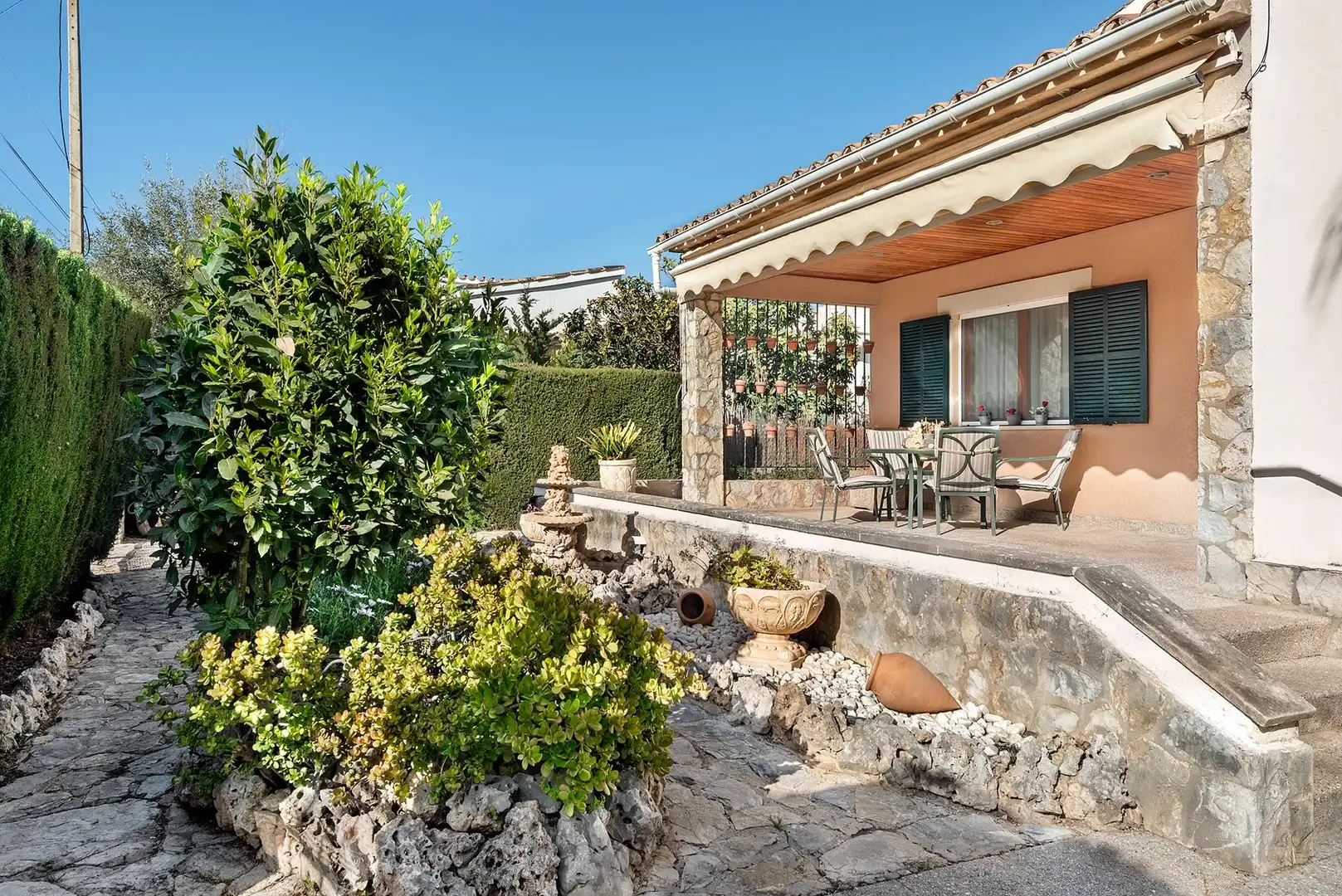 Terraza de Casa o chalet en venta en Bunyola con Aire acondicionado, Calefacción y Jardín privado