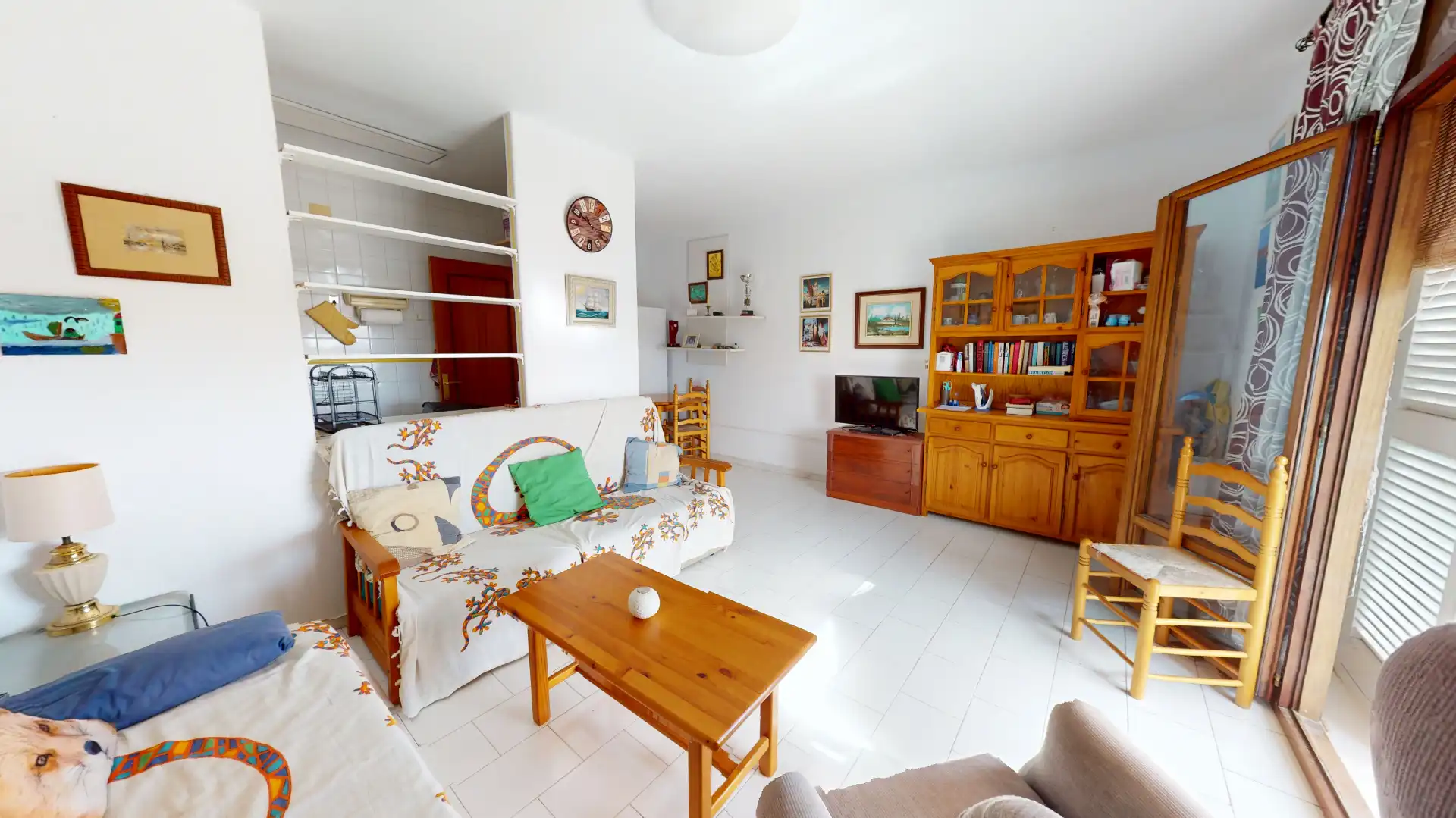 Living room of Flat for sale in Torrevieja  with Air Conditioner, Balcony and Community pool