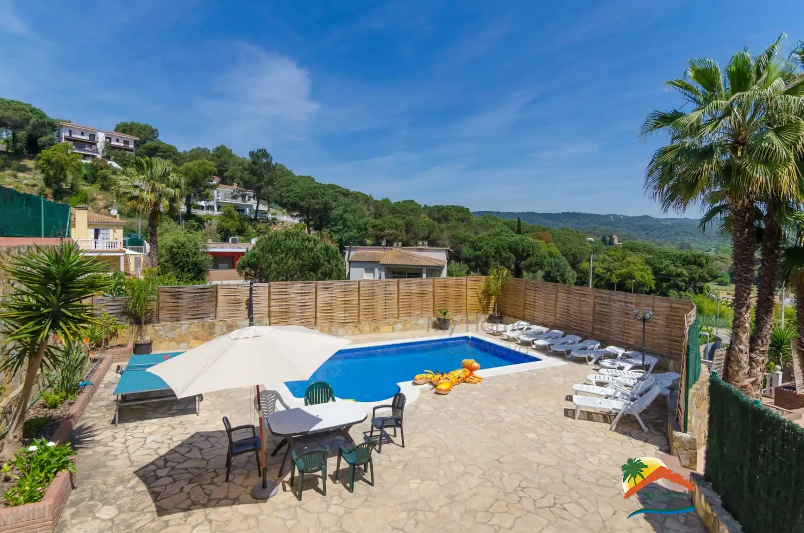 Garden of Houses for sale in Lloret de Mar  with Heating, Private garden and Terrace