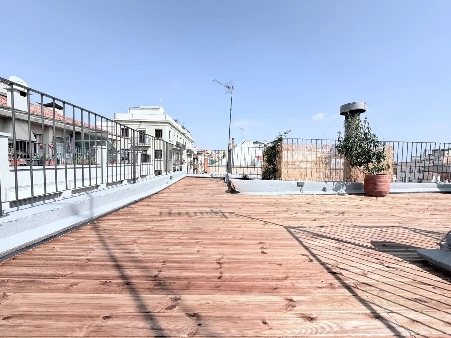 Terrace of Attic for sale in  Barcelona Capital  with Air Conditioner, Parquet flooring and Terrace