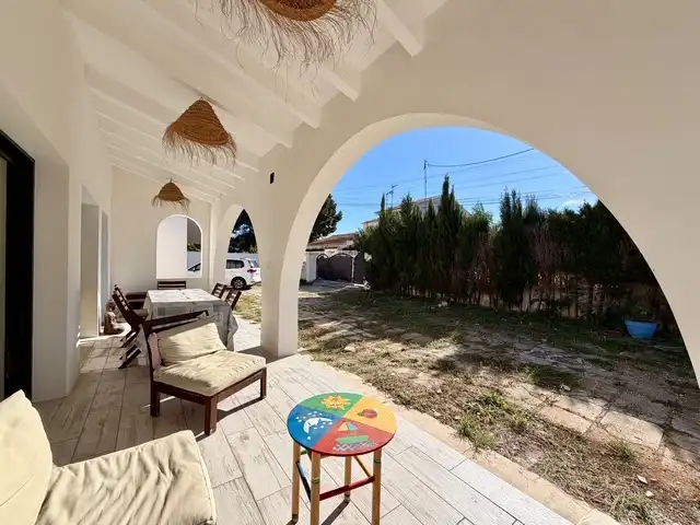 Terraza de Casa o chalet en venta en Dénia con Aire acondicionado, Calefacción y Jardín privado