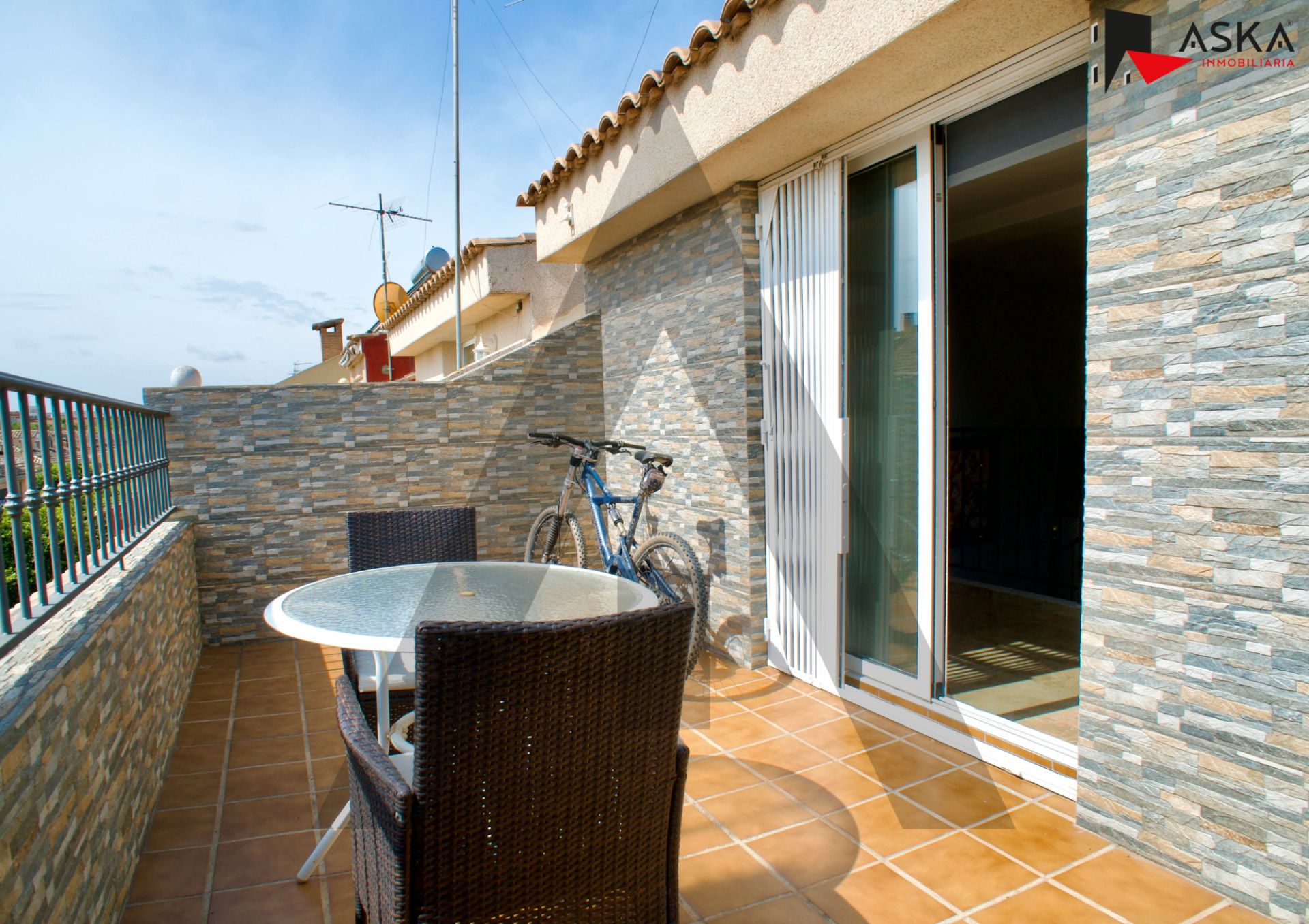 Terraza de Casa adosada en venta en Picanya con Aire acondicionado, Calefacción y Terraza