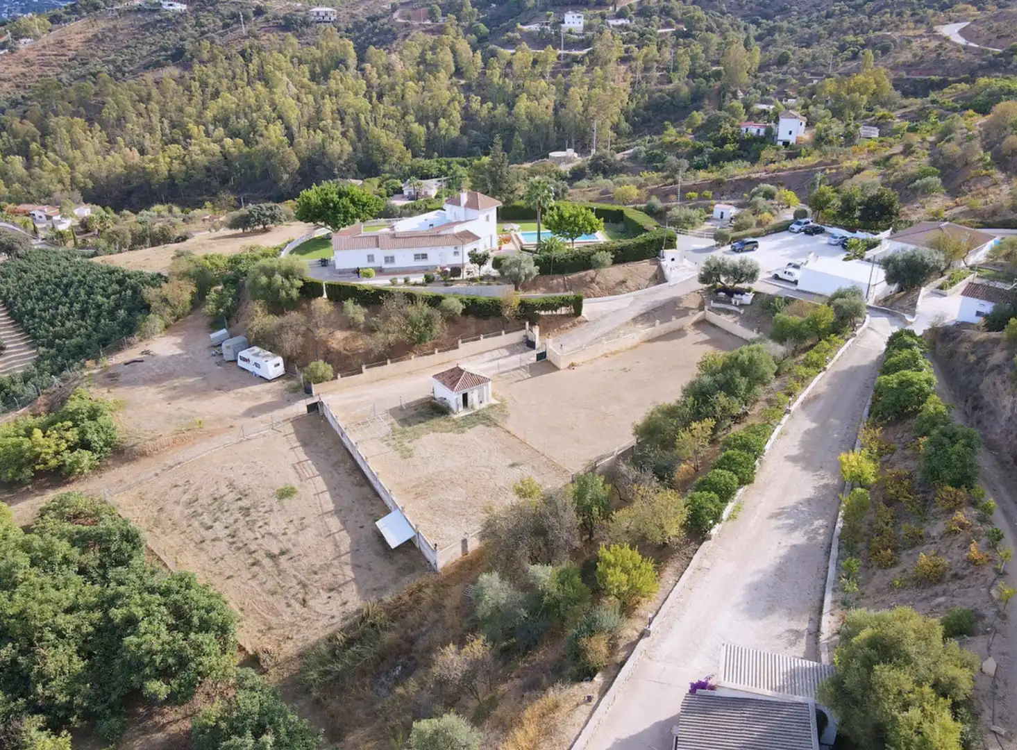Exterior view of Houses for sale in Coín  with Air Conditioner, Heating and Private garden