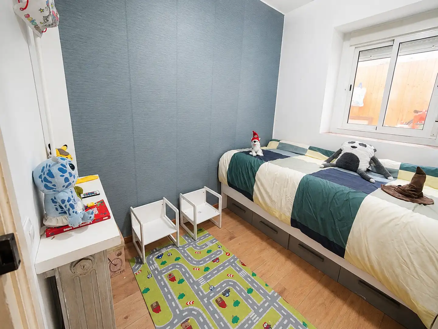 Bedroom of Flat for sale in Cudillero  with Heating, Private garden and Parquet flooring