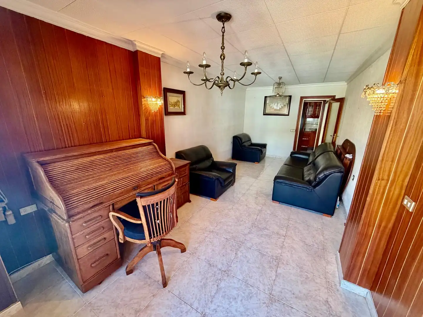 Sala de estar de Piso en venta en Cartagena con Balcón