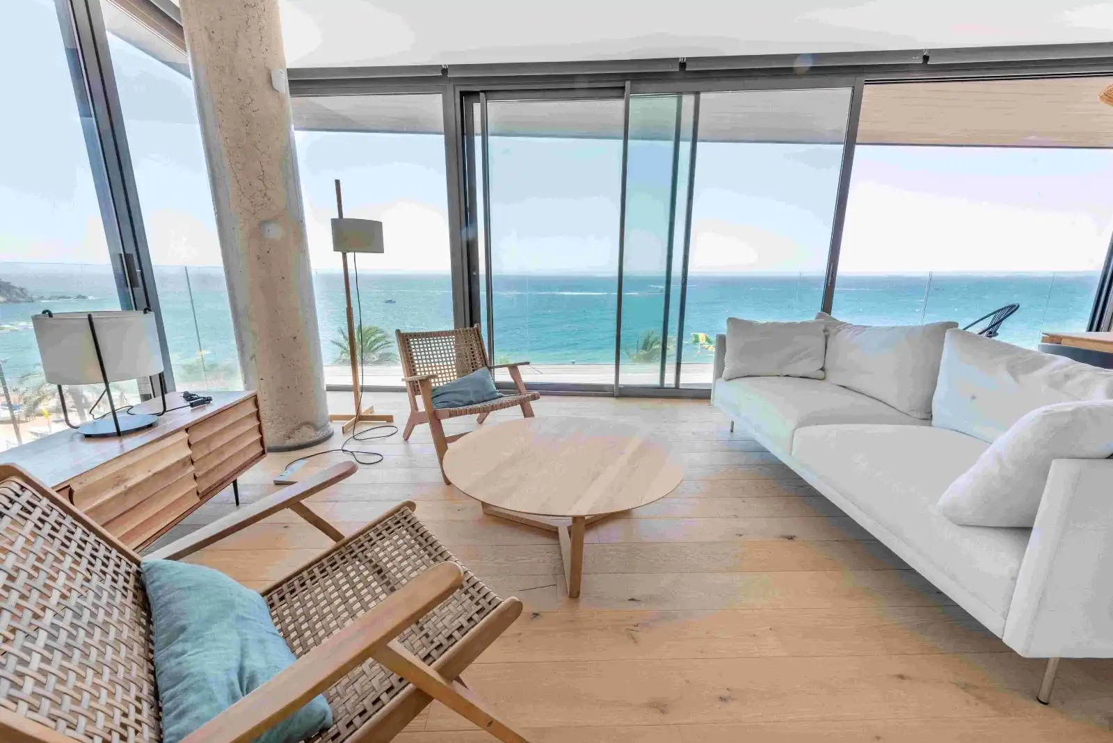 Living room of Apartments for sale in Lloret de Mar  with Air Conditioner, Heating and Terrace
