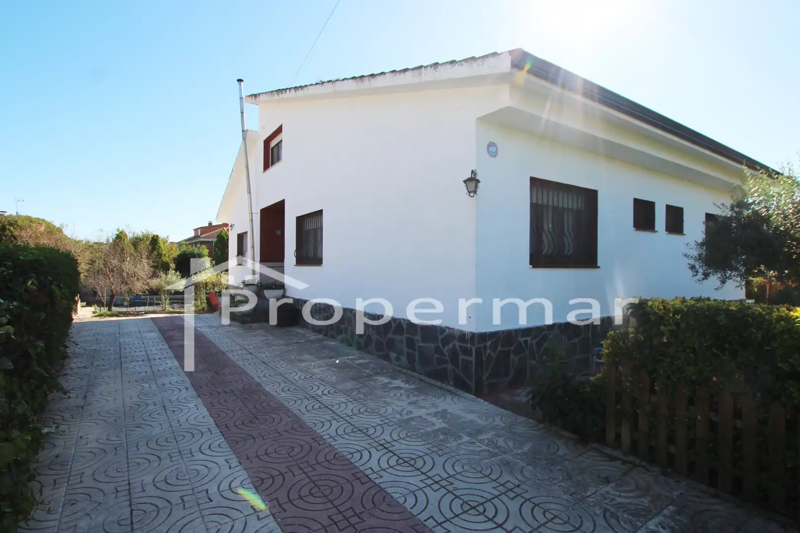 Vista exterior de Casa o xalet en venda en Sant Antoni de Vilamajor amb Calefacció, Jardí privat i Terrassa