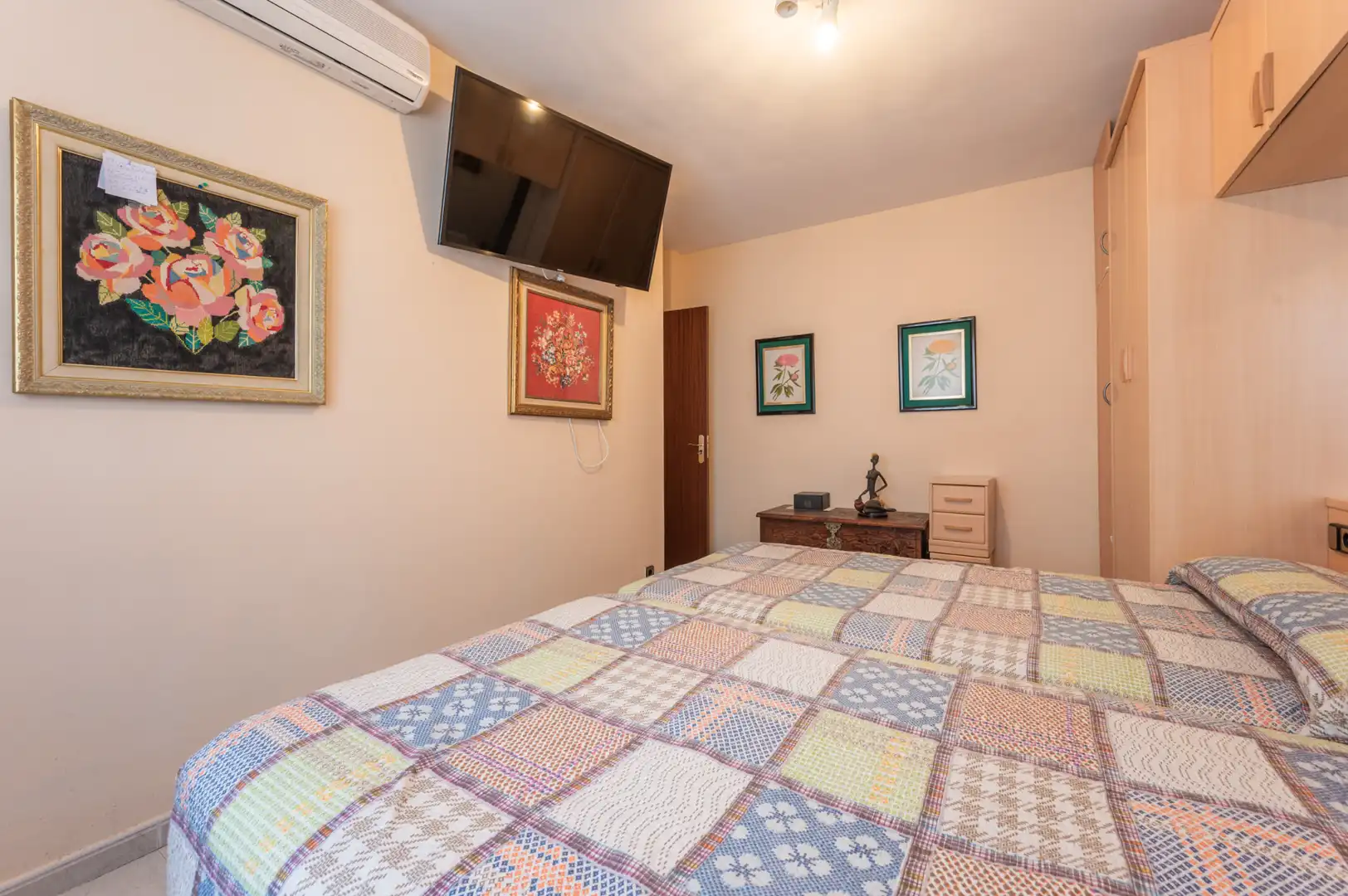 Schlafzimmer von Maisonette zum Verkauf in Mollet del Vallès mit Klimaanlage, Heizung und Abstellraum