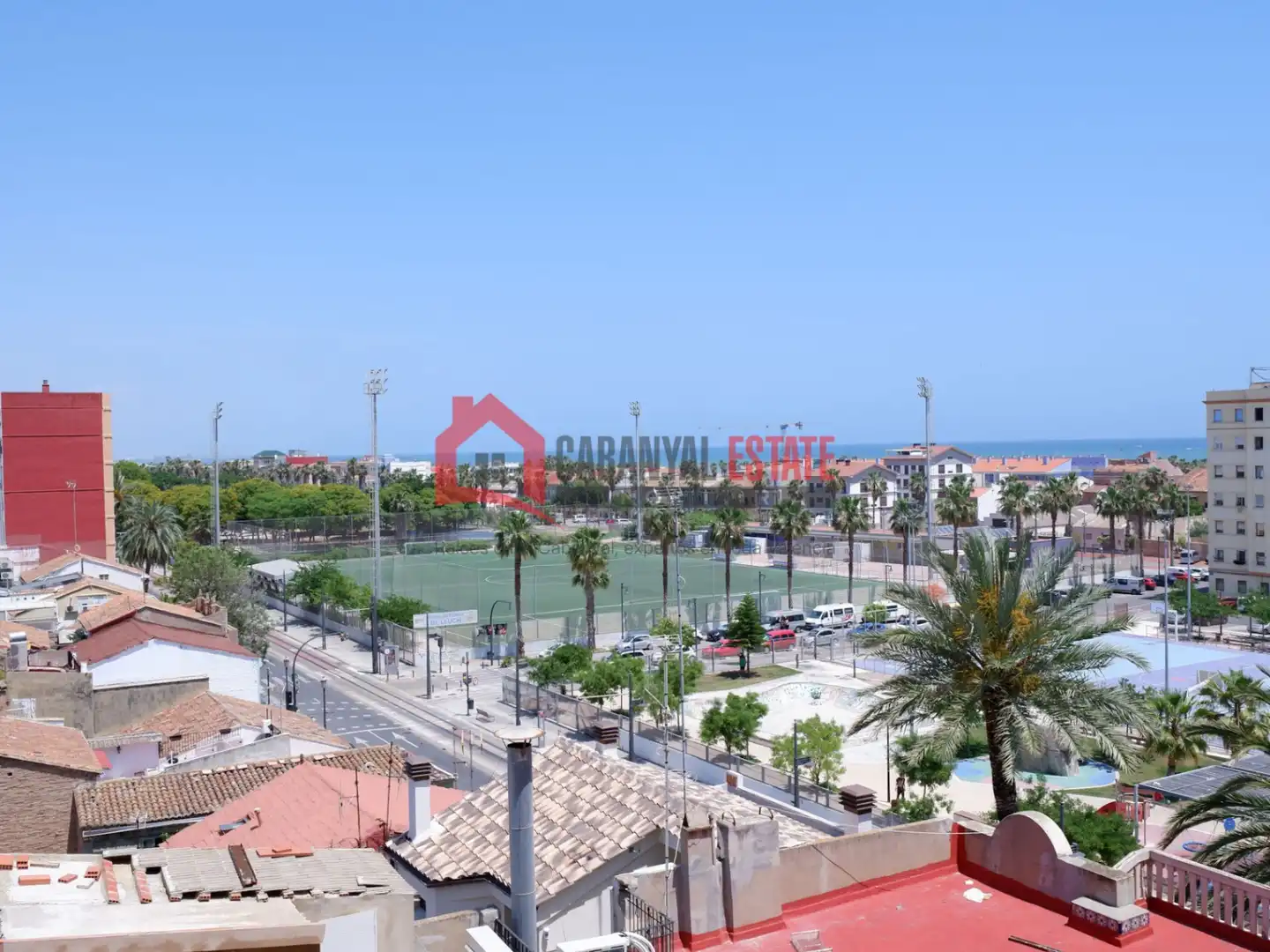 Vista exterior de Apartament de lloguer en Valencia amb Aire condicionat, Moblat i Balcó