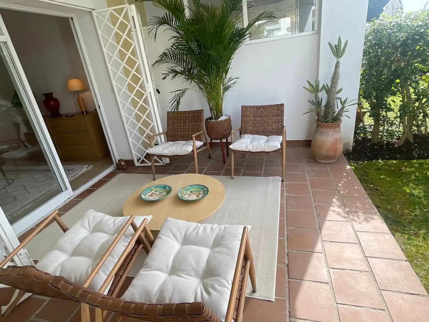 Terraza de Piso en venta en Marbella con Aire acondicionado, Terraza y Amueblado