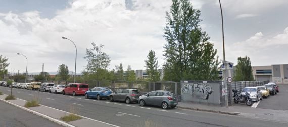 Vista exterior de Oficina de lloguer en Vitoria - Gasteiz amb Alarma