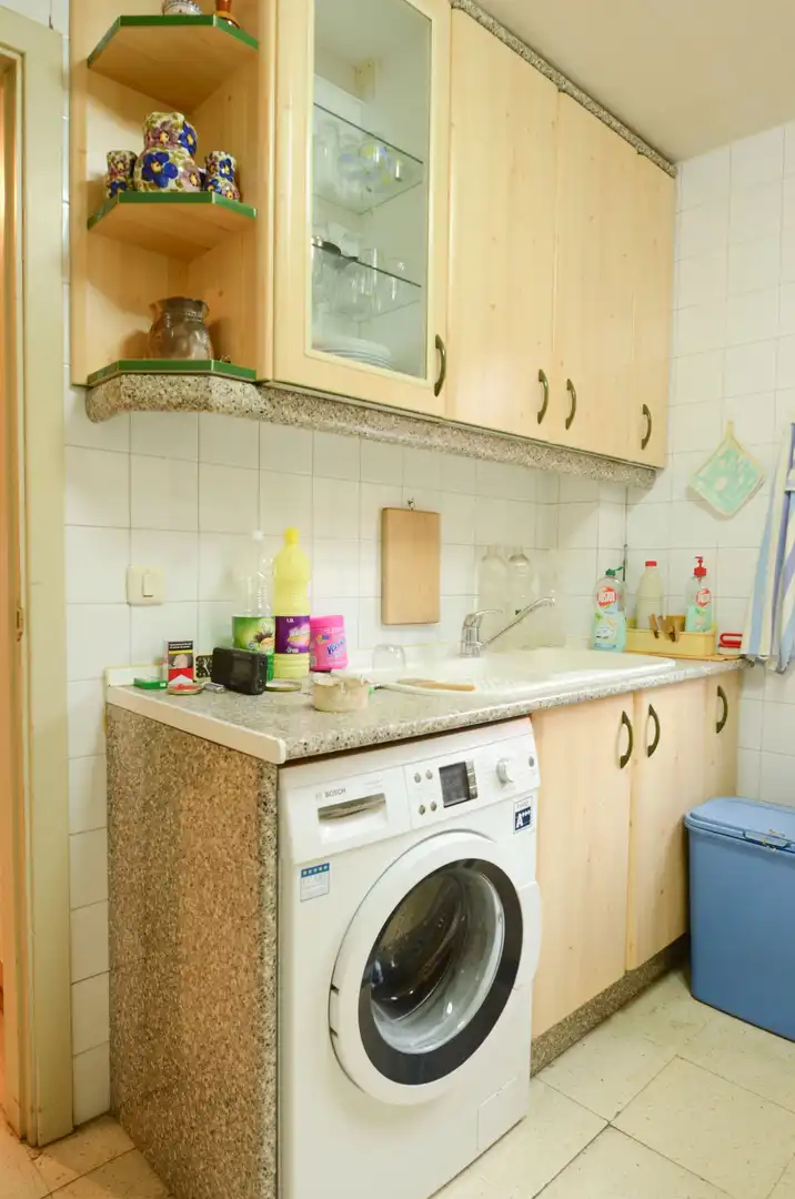 Kitchen of Flat for sale in Madrid  with Heating