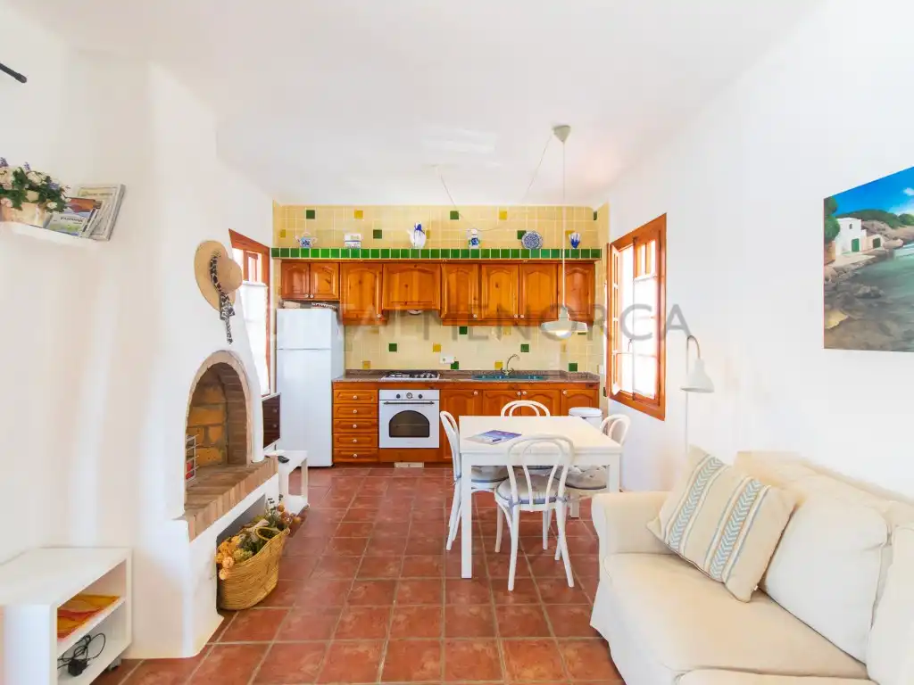 Cocina de Apartamento en venta en Es Mercadal con Aire acondicionado y Terraza