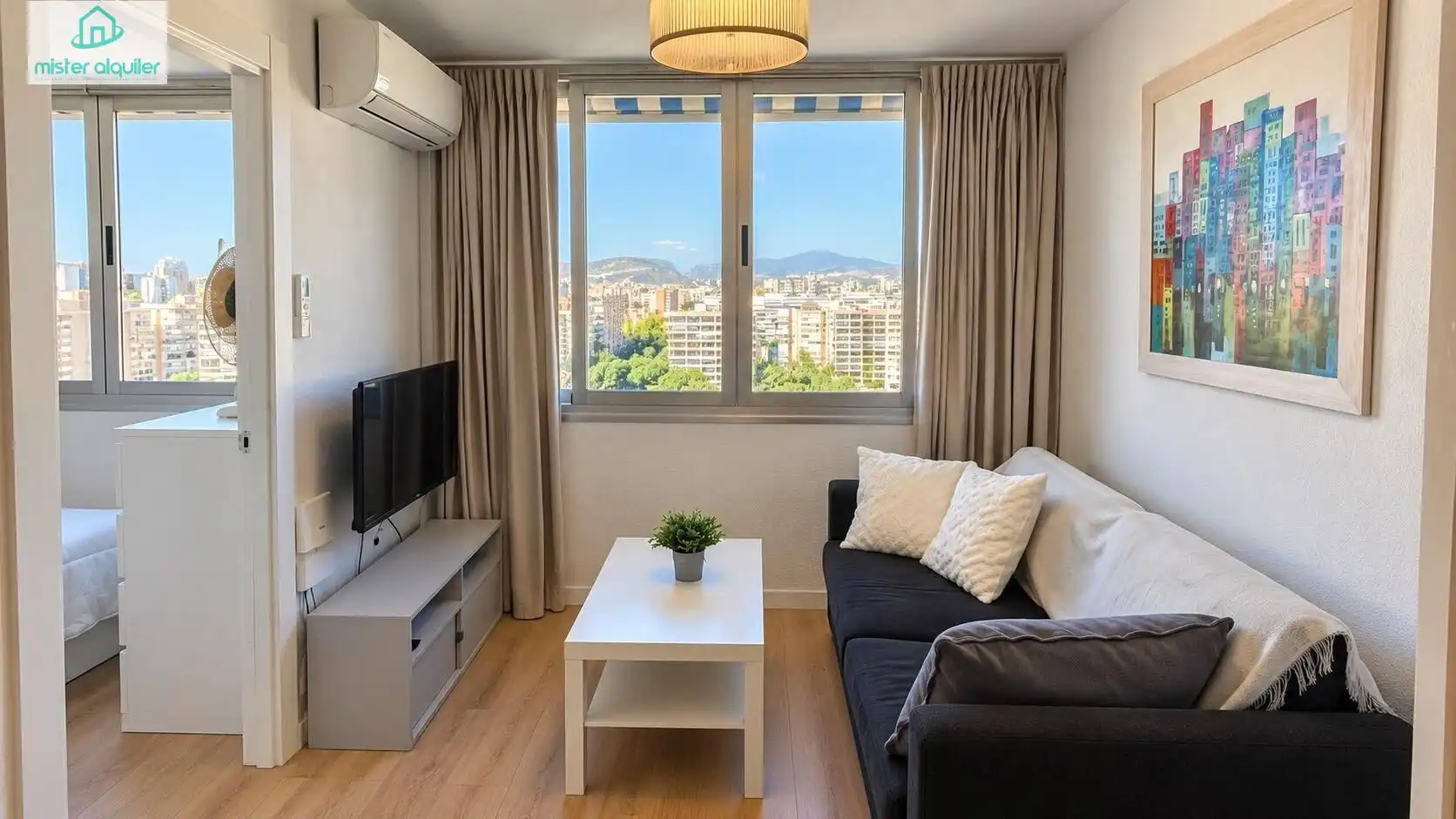 Mini appartamento con terrazza in affitto a Avenida de la Costa Blanca 113, imagen 2