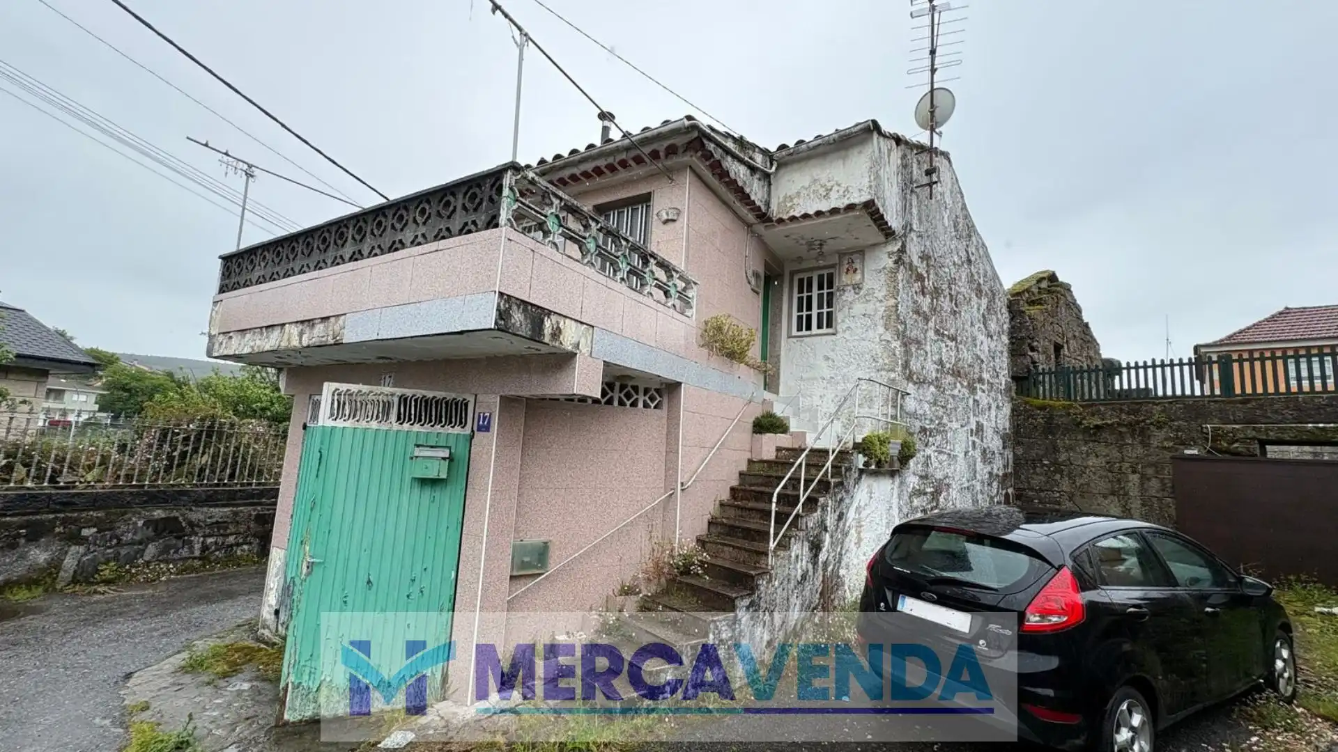 Vista exterior de Casa o chalet en venta en Covelo con Terraza y Amueblado