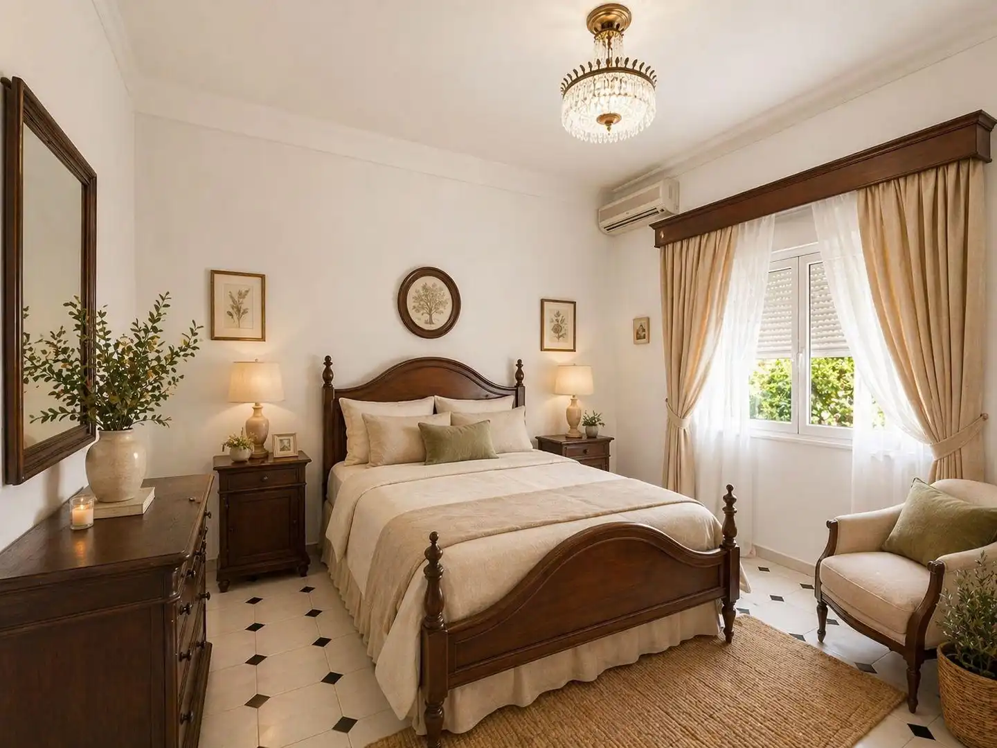 Bedroom of Detached homes for sale in Cádiz  with Air Conditioner and Terrace