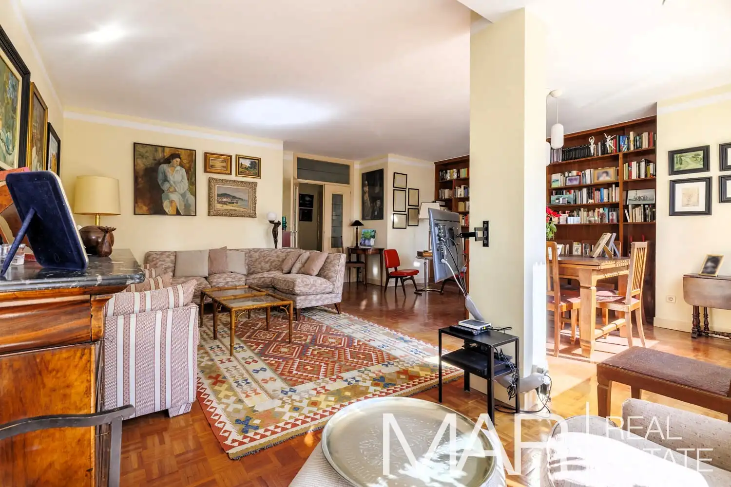 Sala de estar de Piso en venta en Madrid con Aire acondicionado, Calefacción y Trastero