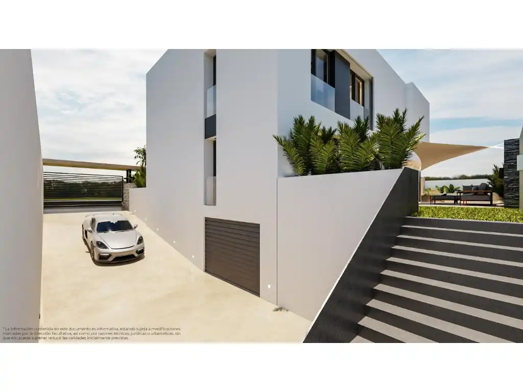 Vista exterior de Casa o chalet en venta en Orihuela con Aire acondicionado, Jardín privado y Piscina
