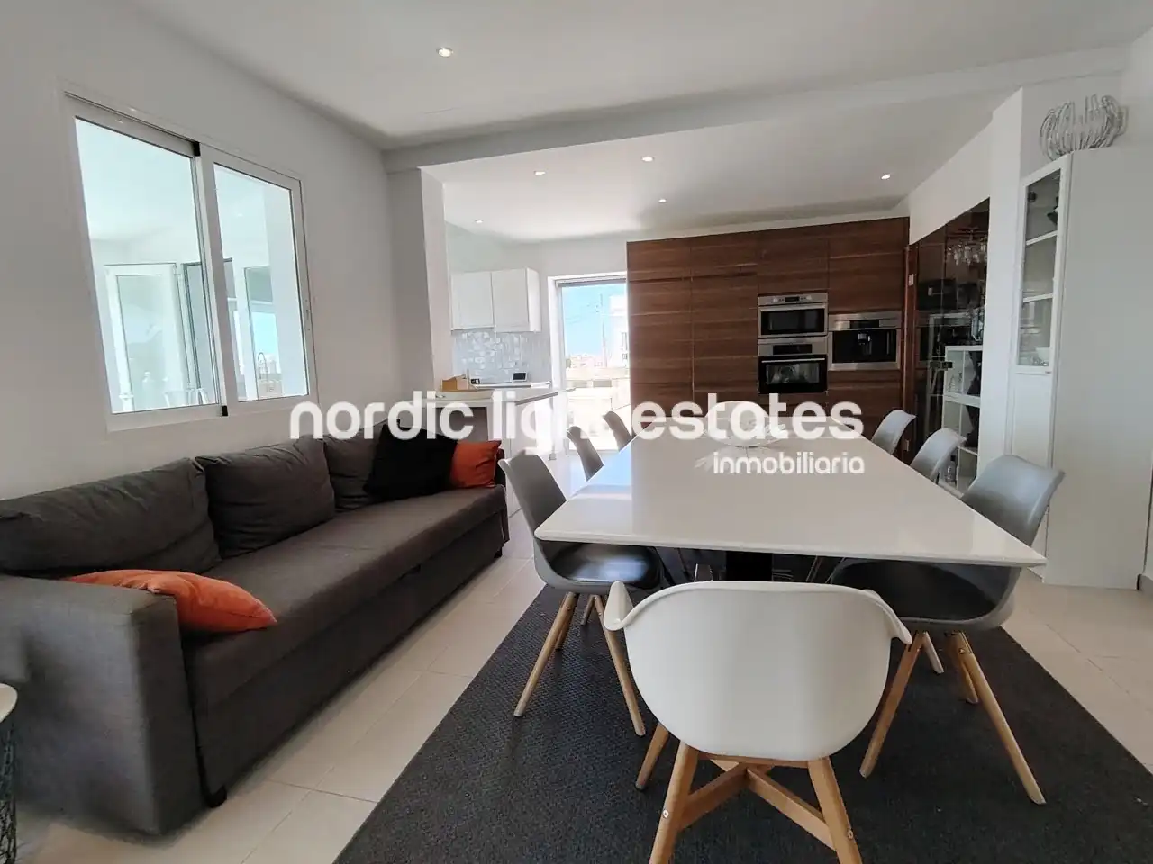 Sala de estar de Casa o chalet en venta en Nerja con Terraza y Piscina