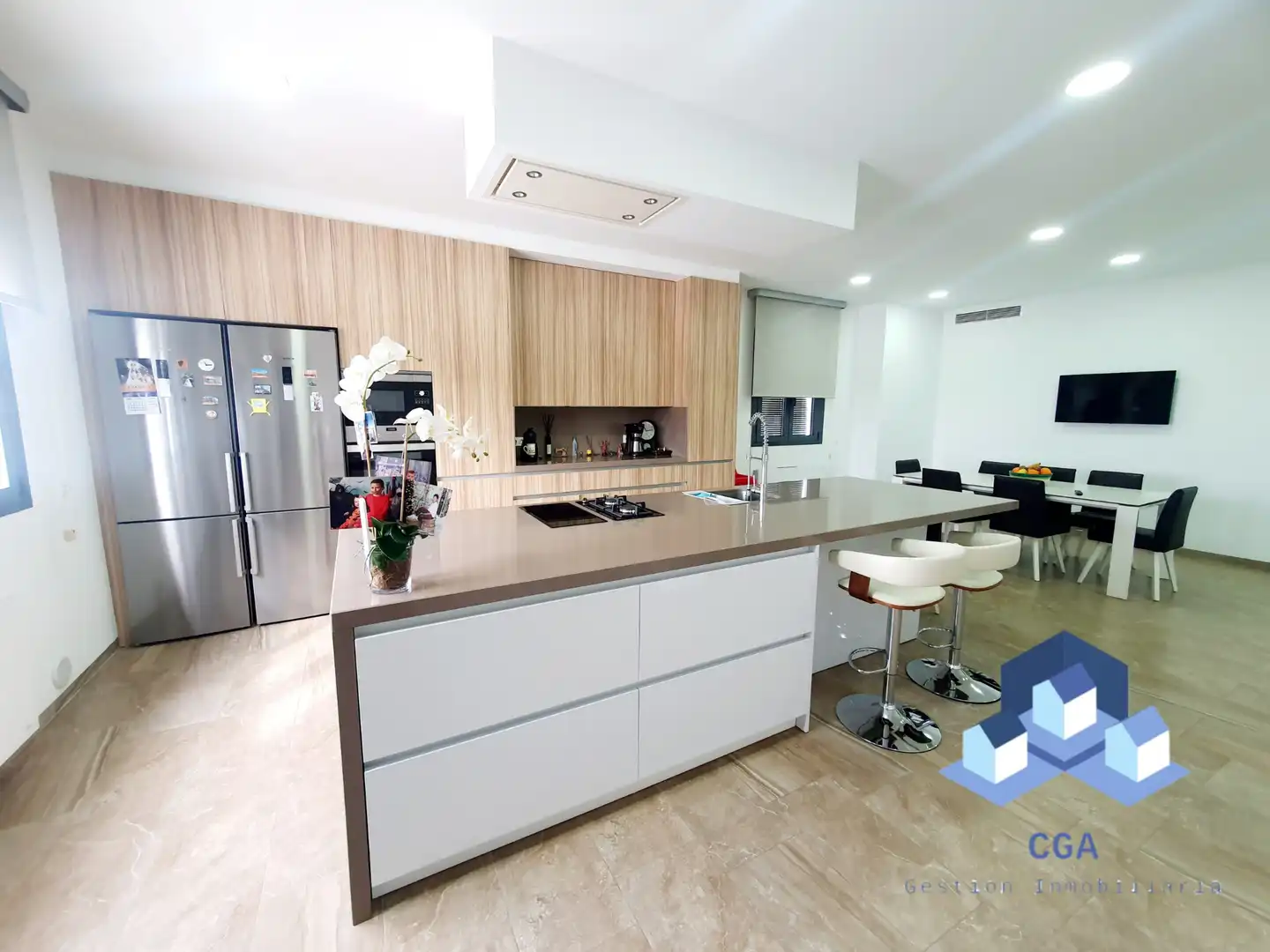 Cocina de Casa o chalet en venta en Lorca con Aire acondicionado, Calefacción y Jardín privado