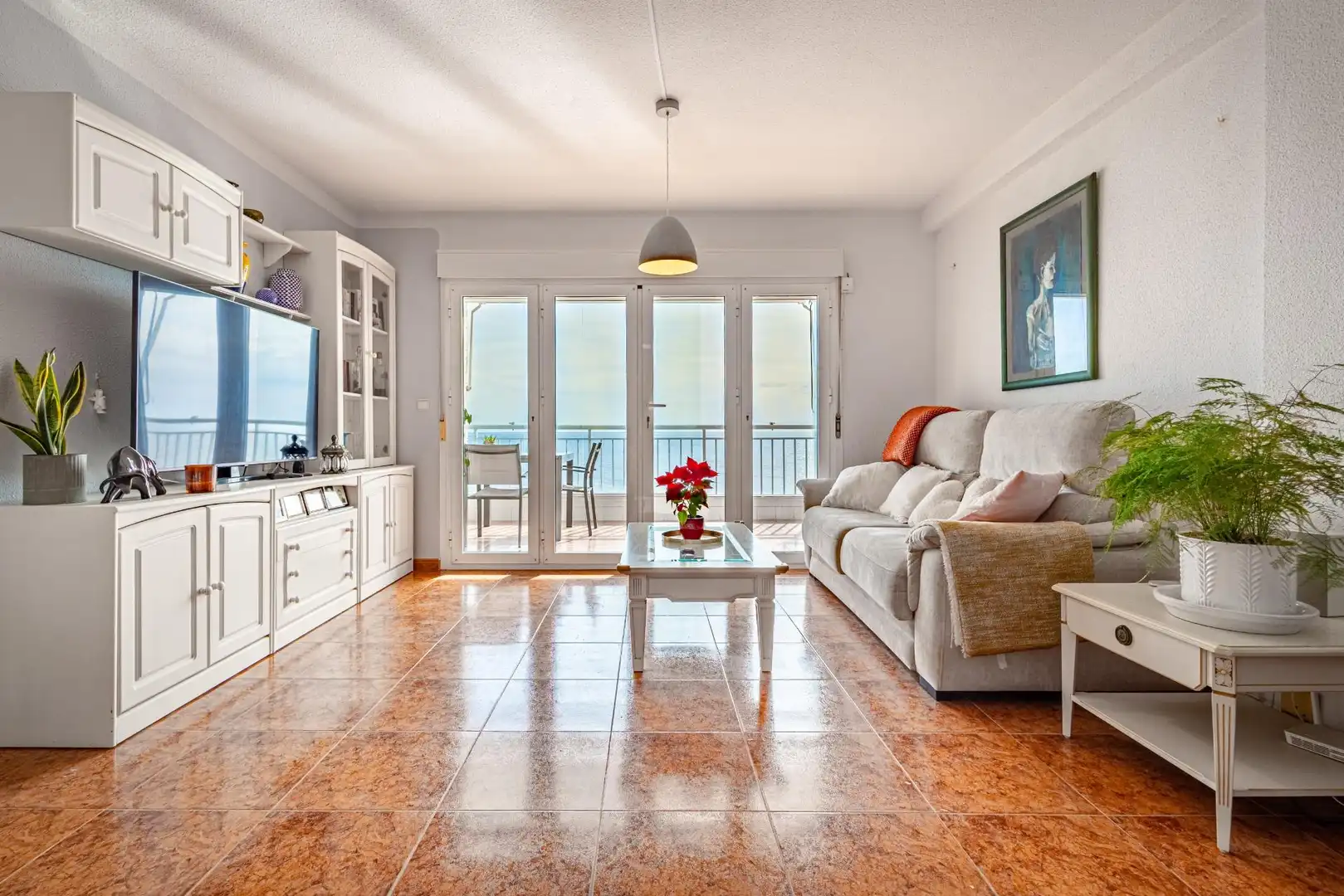 Wohnzimmer von Wohnung zum Verkauf in Torrevieja mit Terrasse, Möbliert und Balkon