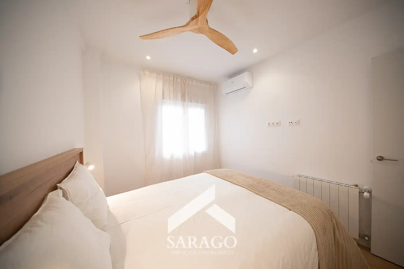 Habitación de Piso de alquiler en Madrid con Aire acondicionado, Calefacción y Amueblado
